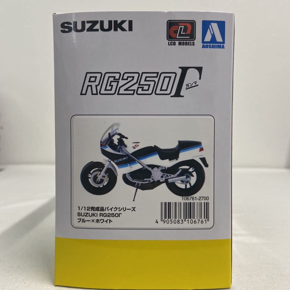 Amazon | アオシマ 1/12 SUZUKI RG250Γ ブルー×ホワイト スズキ ガンマ