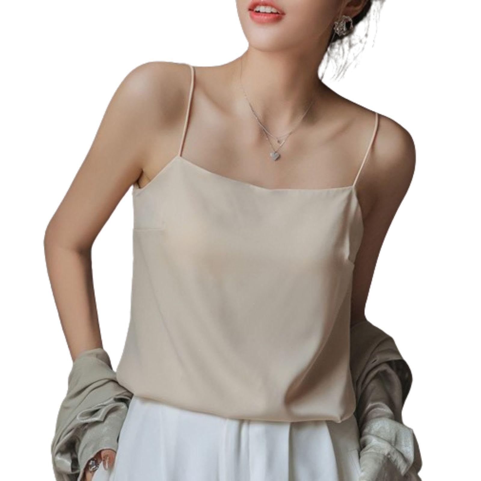 Amazon | [HATPJAWE] キャミソール カップ付き 見せる カップ付き