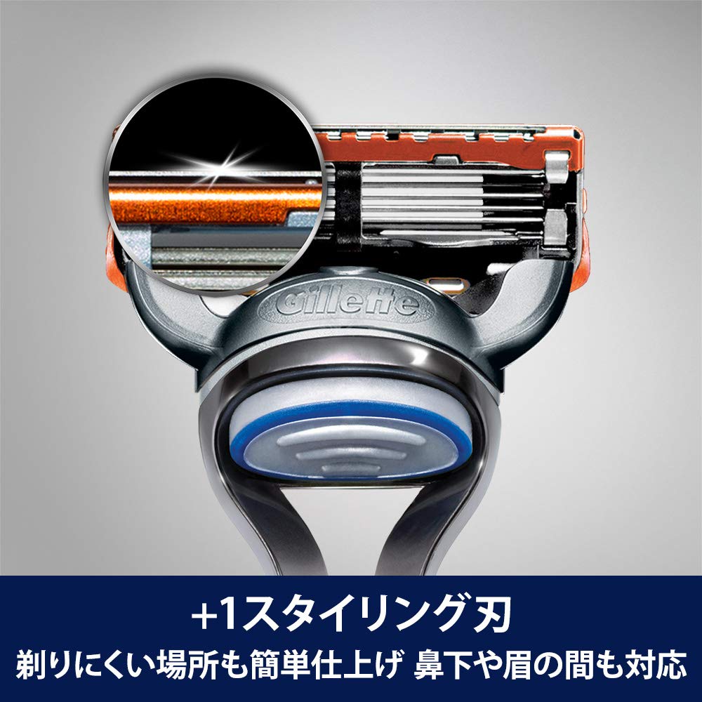 Amazon.co.jp: ジレット フュージョン5+1 マニュアル 髭剃り カミソリ