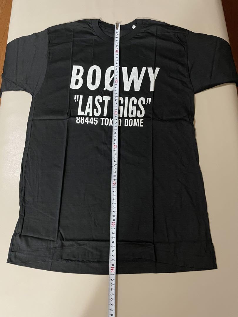 Amazon.co.jp: BOOWY LAST GIGS Tシャツ Lサイズ : ファッション
