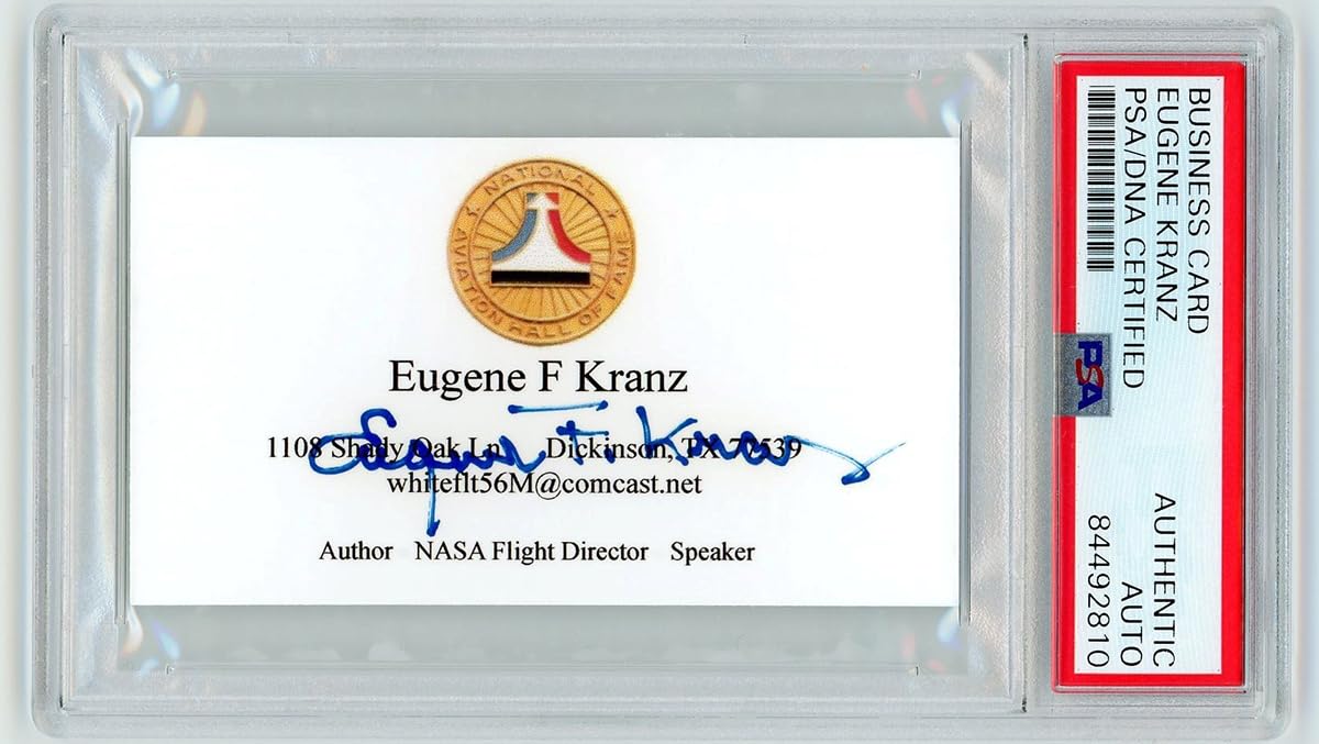 Amazon.co.jp: アポロ 13号 ジーン・クランツ 指令官 直筆 サイン 入り