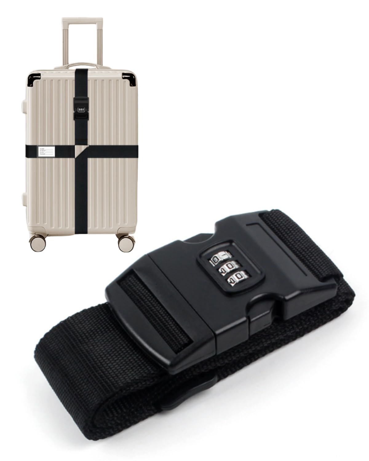 Amazon.co.jp: Chocople スーツケースベルト スーツケース ベルト