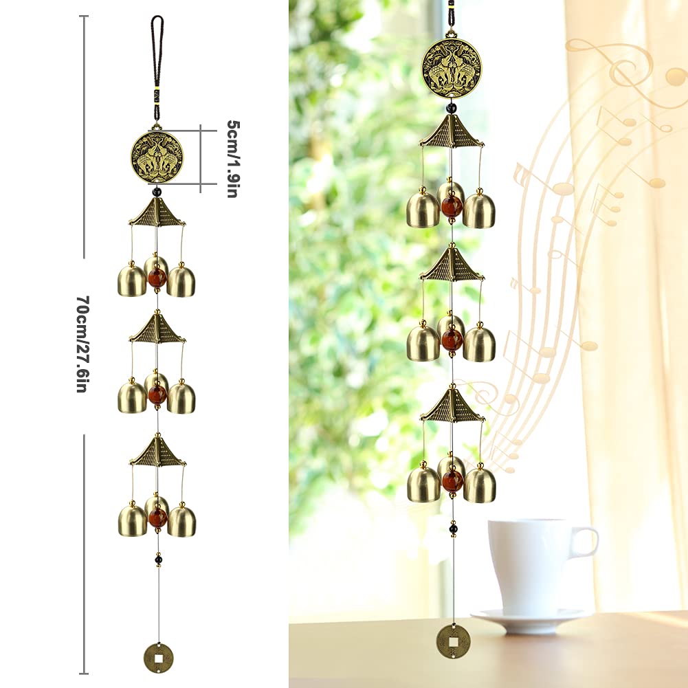 Amazon.co.jp: 風鈴、ヴィンテージ メタル 風鈴 チャイム チャイム