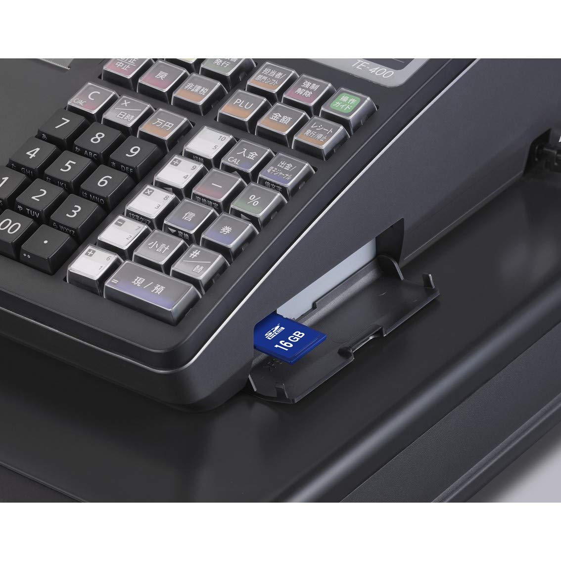Amazon | カシオ レジスター 10部門 ドロア分離型 TE-400-BK ブラック