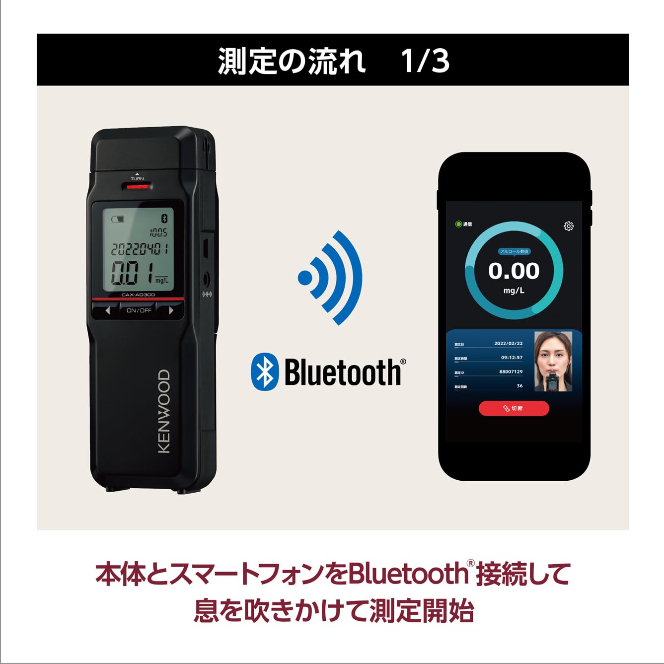 Amazon.co.jp: ケンウッド アルコール検知器協議会認定品 日本製