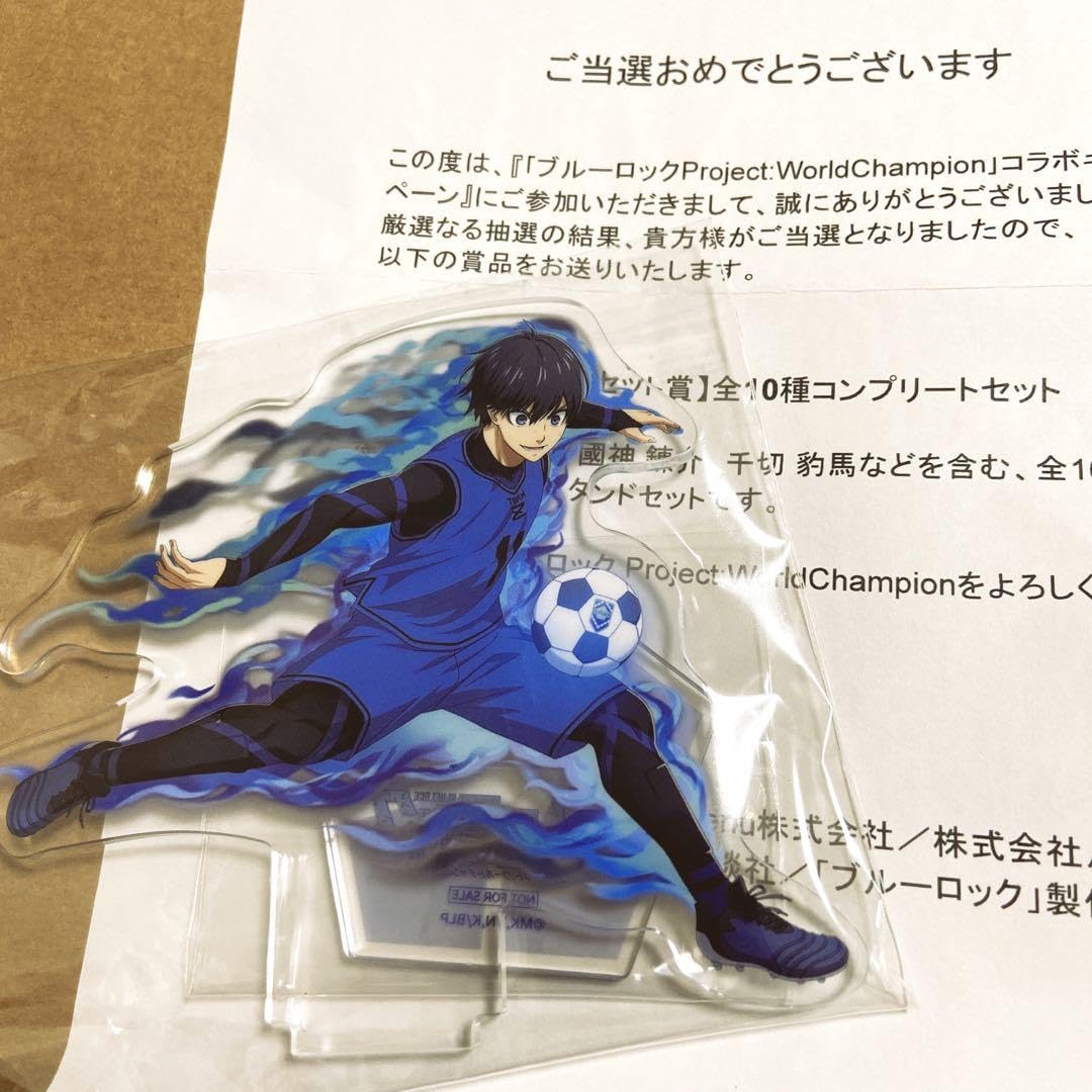Amazon.co.jp: アクリルスタンド ブルーロック PWC ブルロ 潔 世一