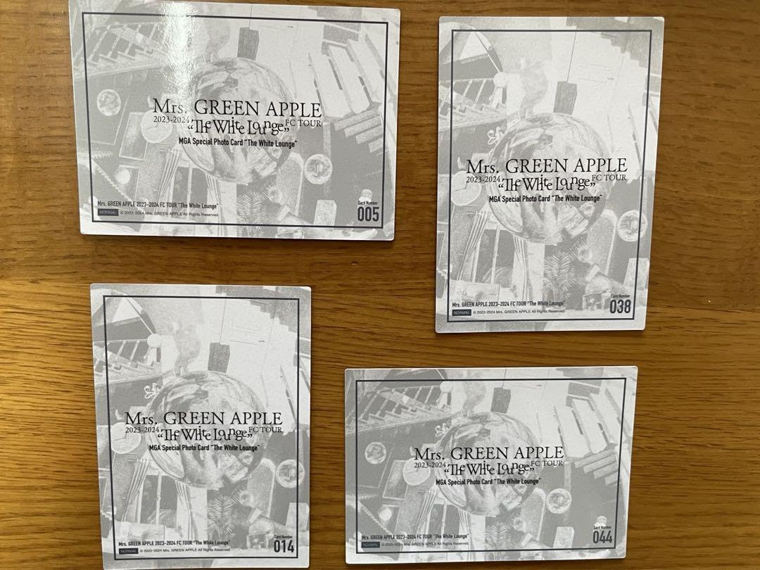Amazon.co.jp: 若井滉斗 フォトカード セット ミセスグリーンアップル