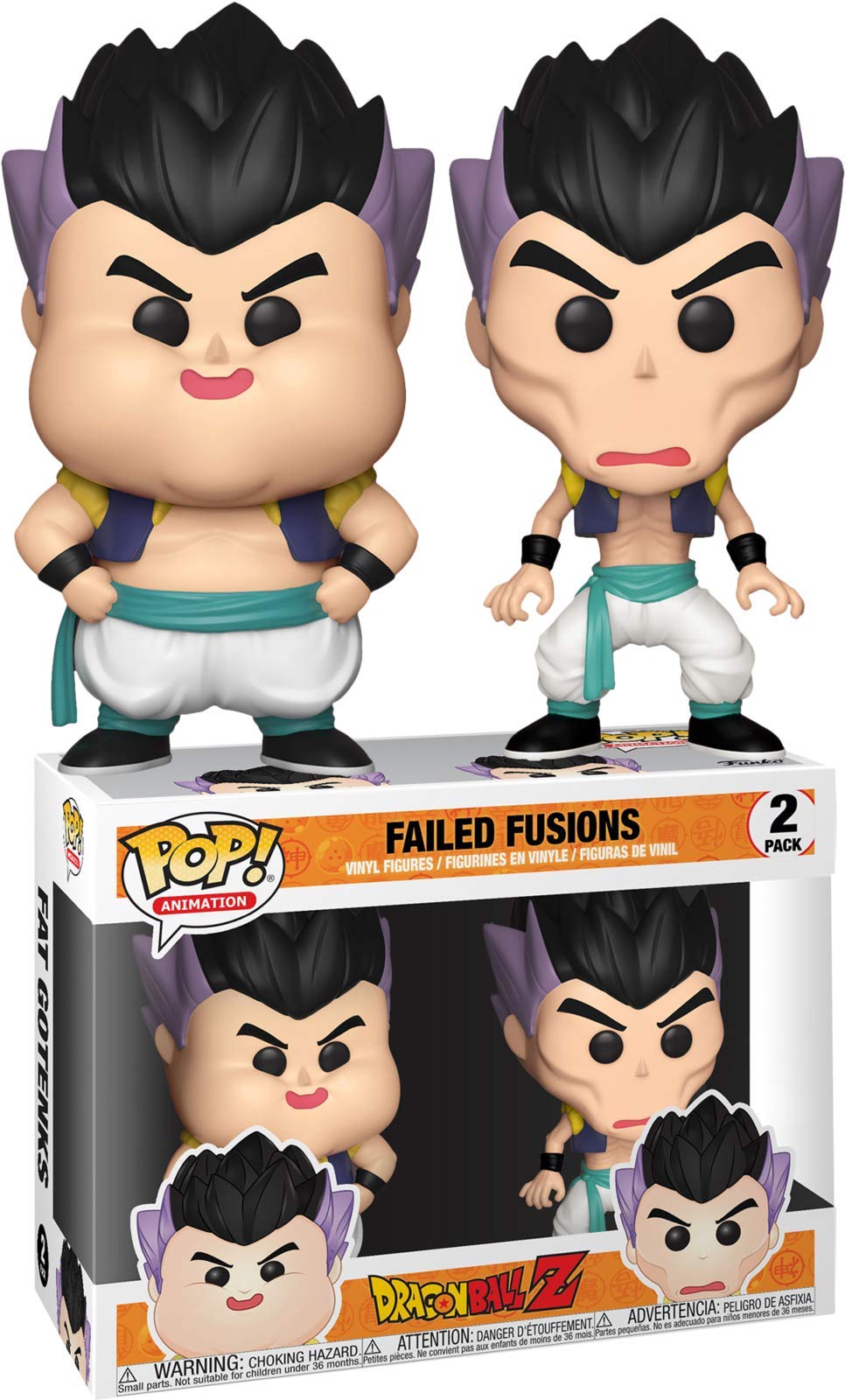 Amazon.com: Funko POP! Dragon Ball Z Failed Fusions 2 Pack : Toys
