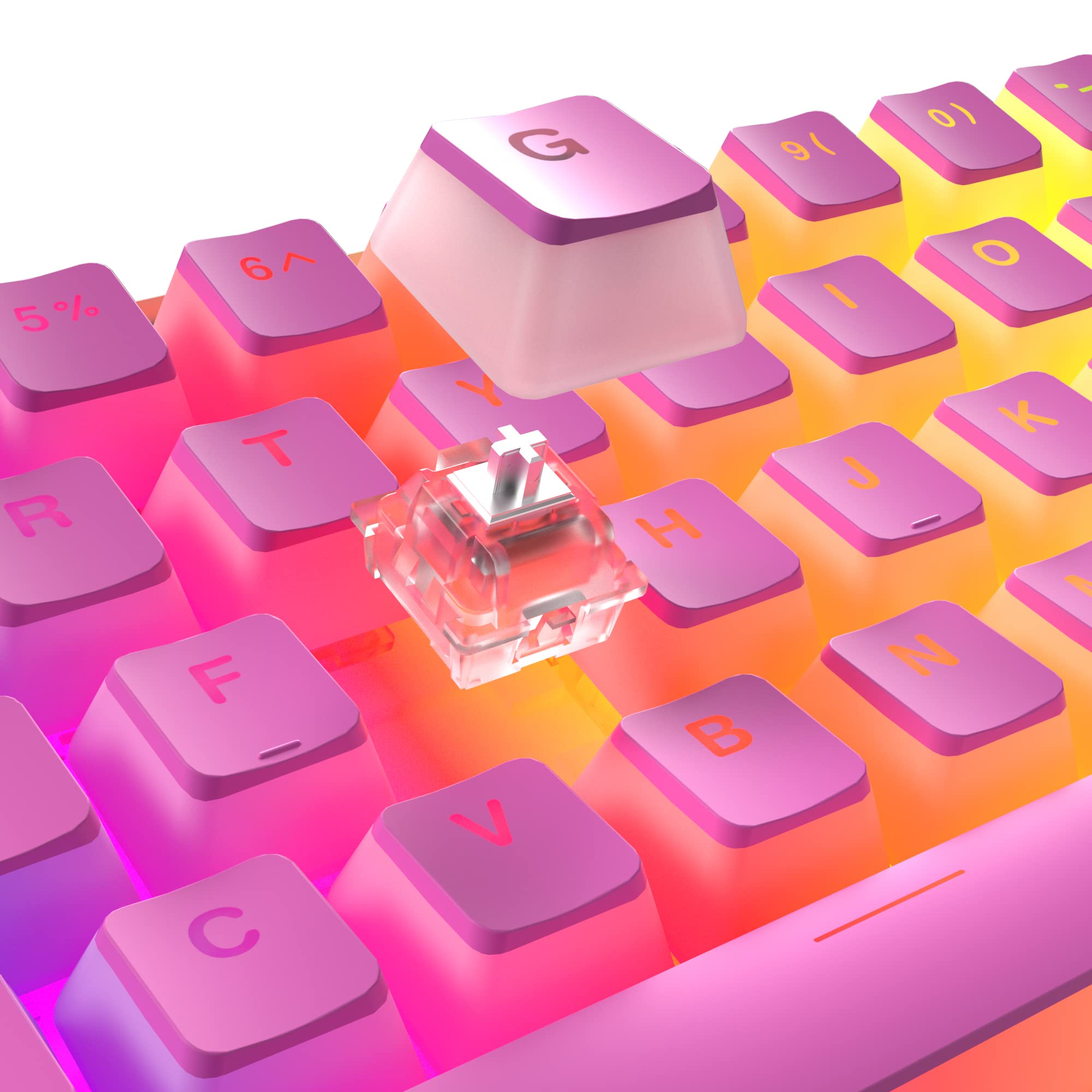 Amazon.co.jp: Clix Matrix 60%ゲーミングキーボード - 高速キーボード