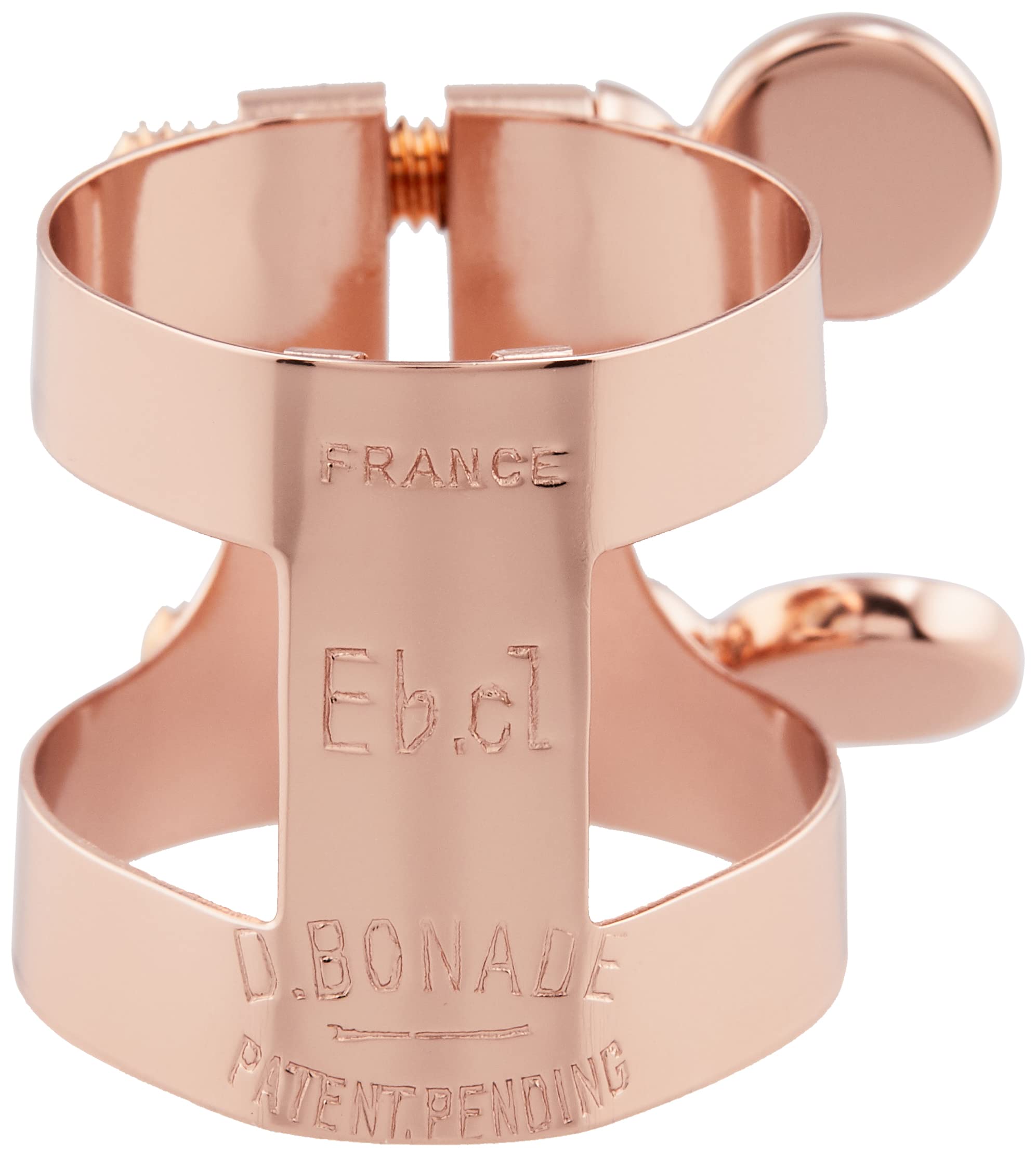 Amazon | ボナード E♭クラリネット リガチャー 逆締め ピンクゴールド