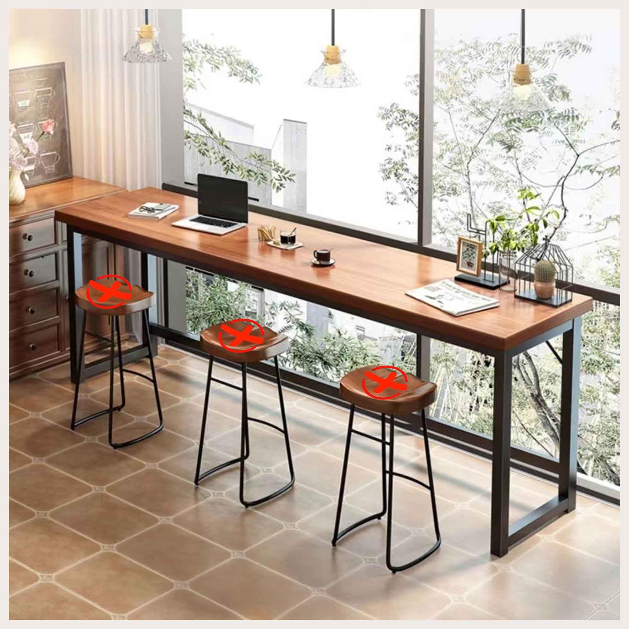 Amazon｜AWdfcxmカウンターテーブル ハイテーブル 高さ105cm お洒落