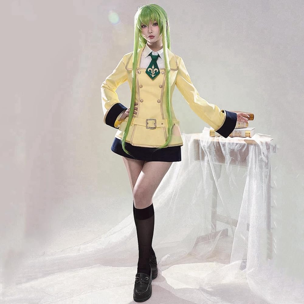 Amazon.co.jp: [Sheruan] C.C. コスプレ アッシュフォード学園 制服