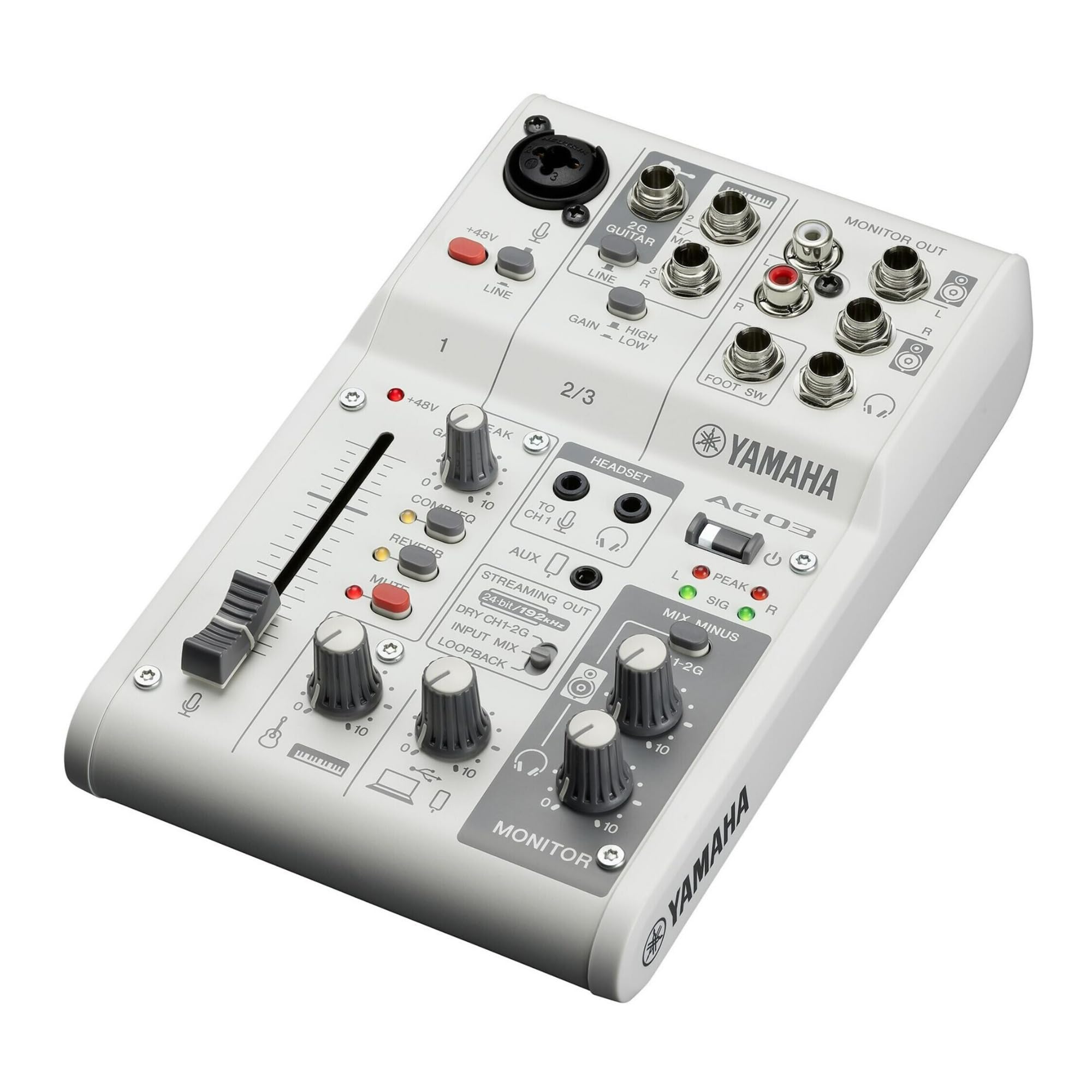 Yamaha AG03MK2 White : Amazon.ca: Musical Instruments, Stage & Studio