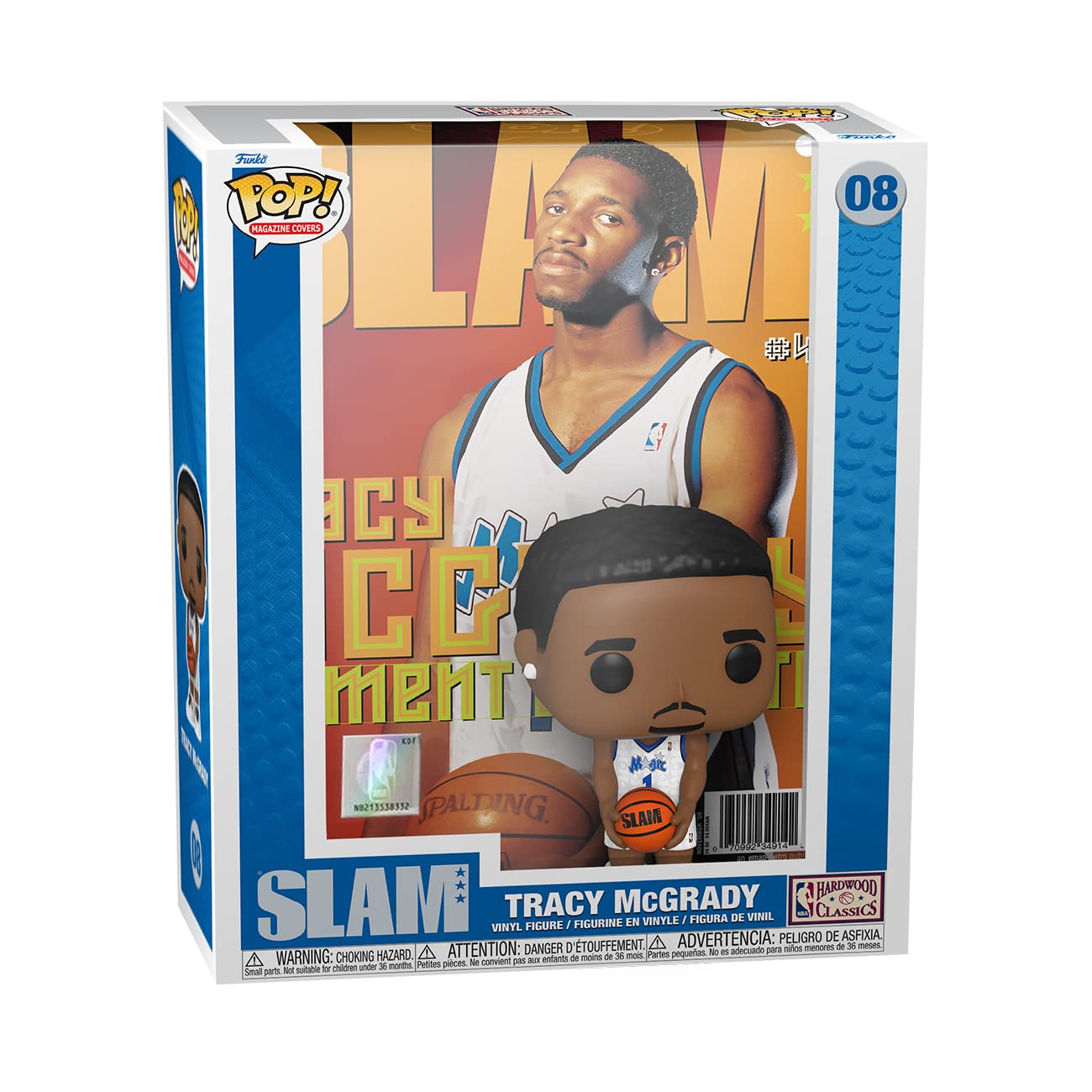 Amazon.com: Funko Pop! NBA Cover: SLAM - Tracy McGrady : Sports