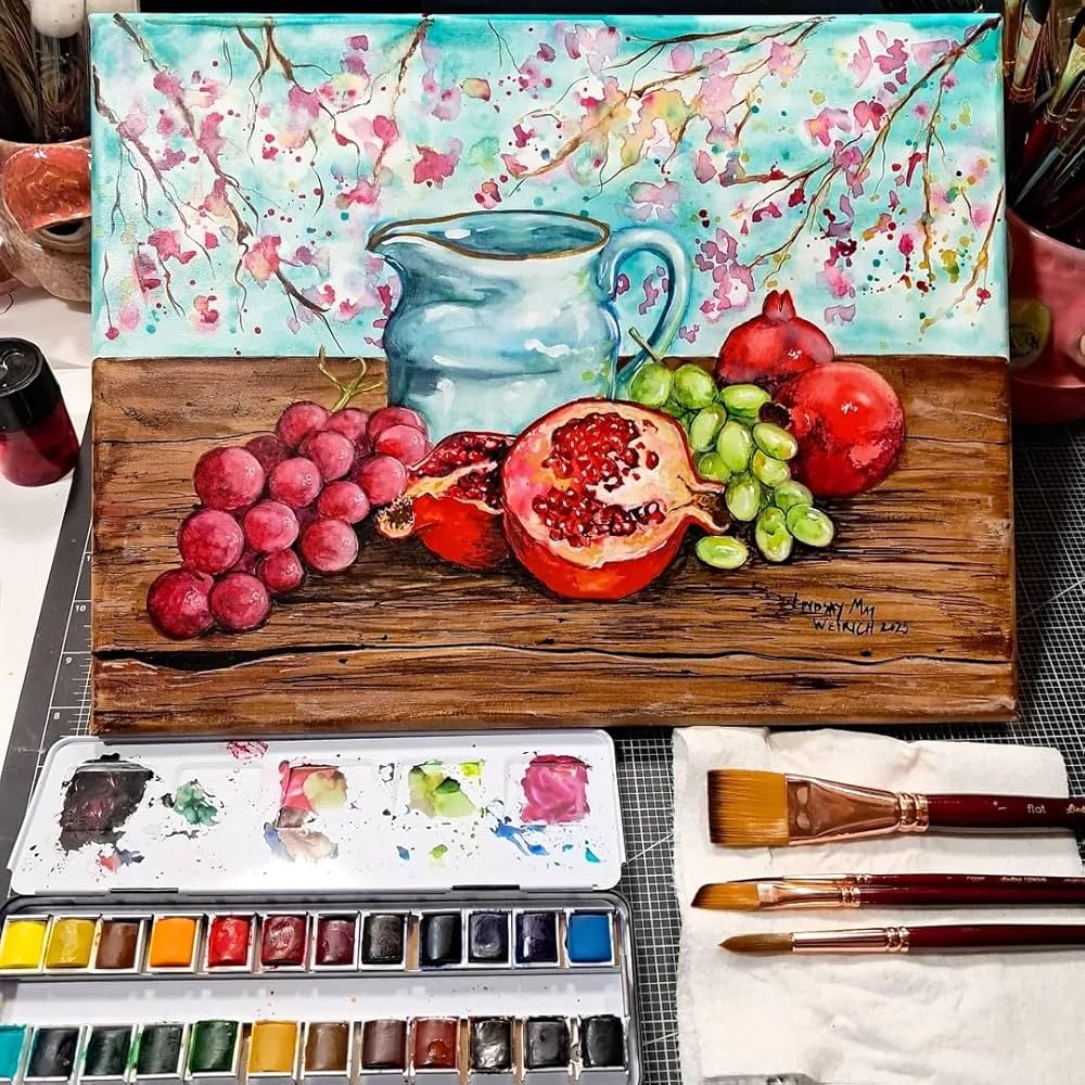 Amazon.co.jp: PHOENIX プロフェッショナル水彩絵具セット – 24色