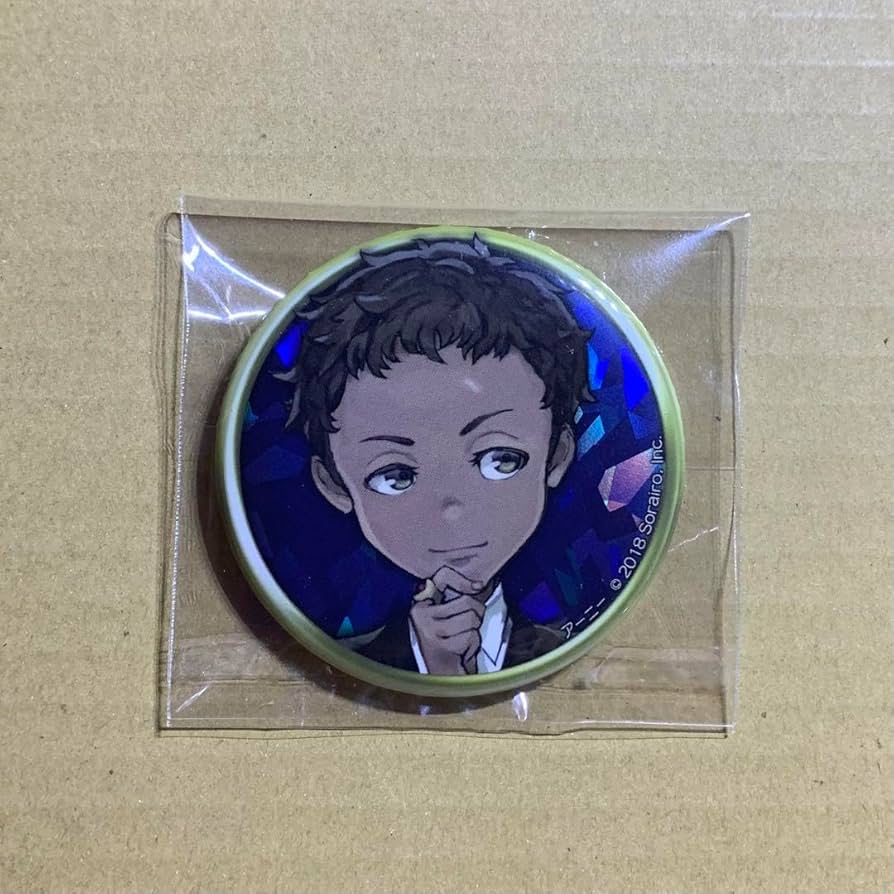 Amazon | 人狼ジャッジメント 人狼J 缶バッジ sp1 青アーニー ホロ