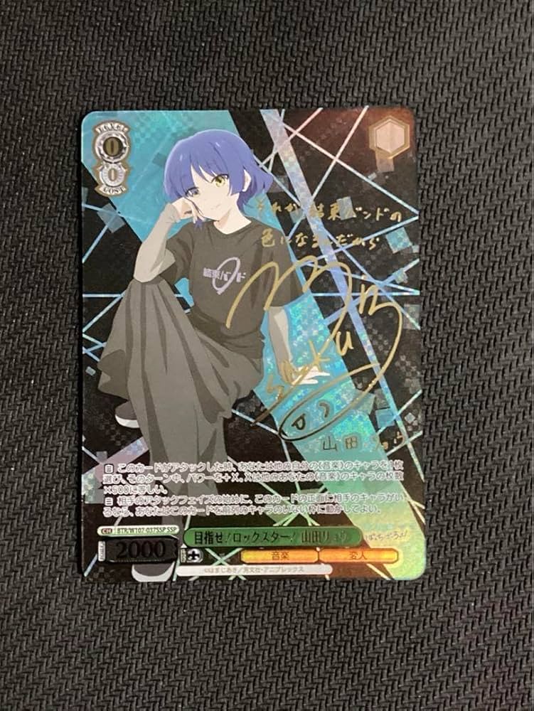 PSA10】山田リョウ SSP サイン 貫きたい音楽 管理番号 a555 貫きたい