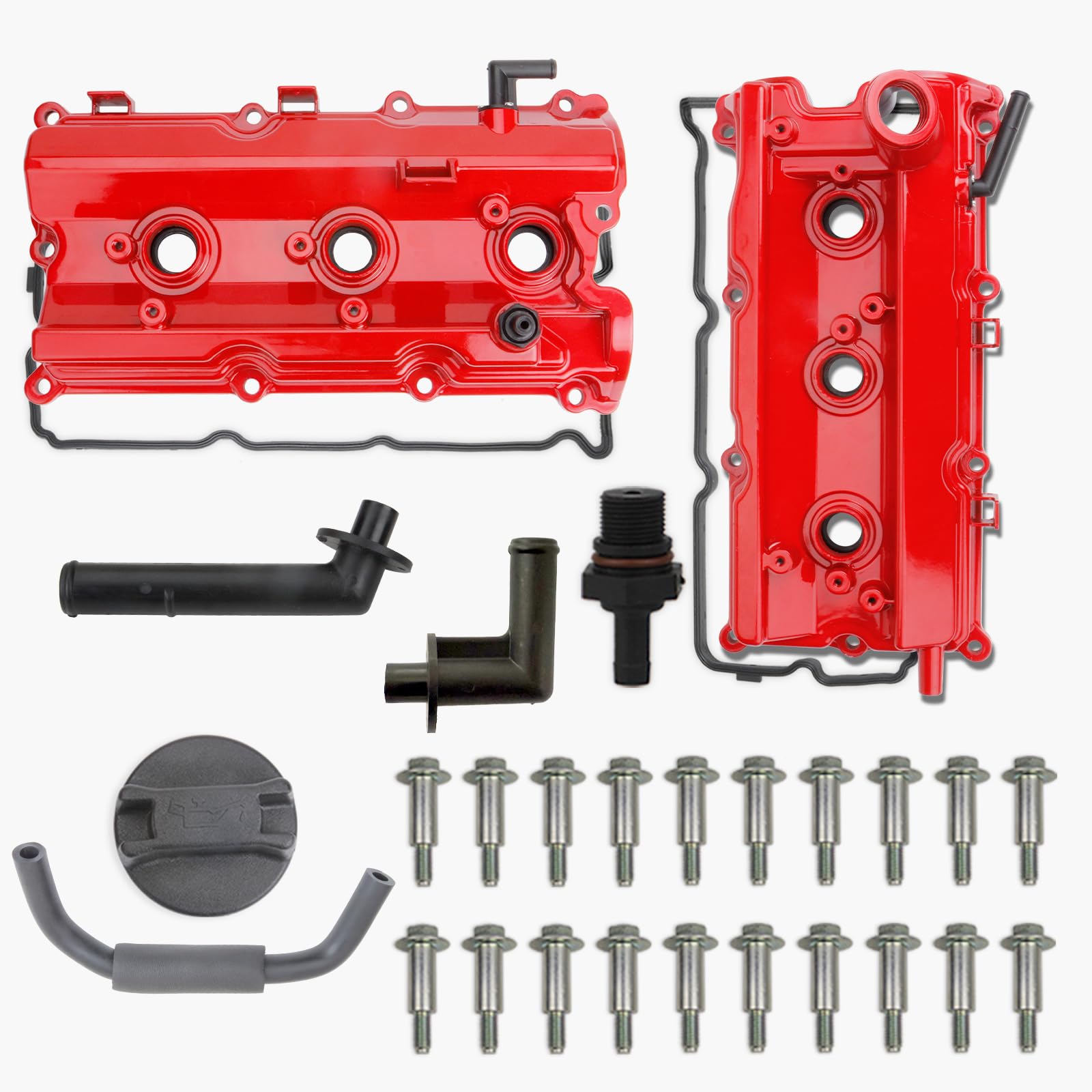 Amazon | MITZONE アップグレードアルミニウムバルブカバー 左右 2003