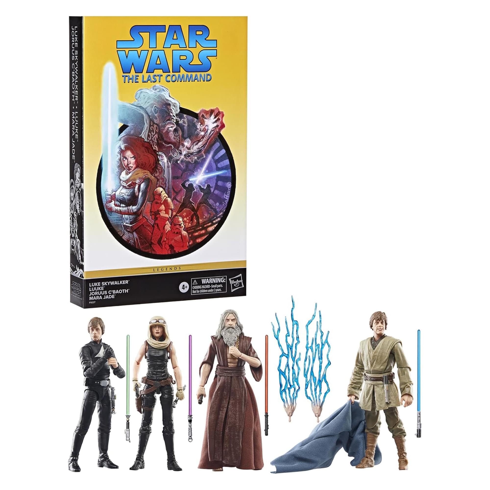 Amazon.com: STAR WARS The Black Series The Last Command Luke