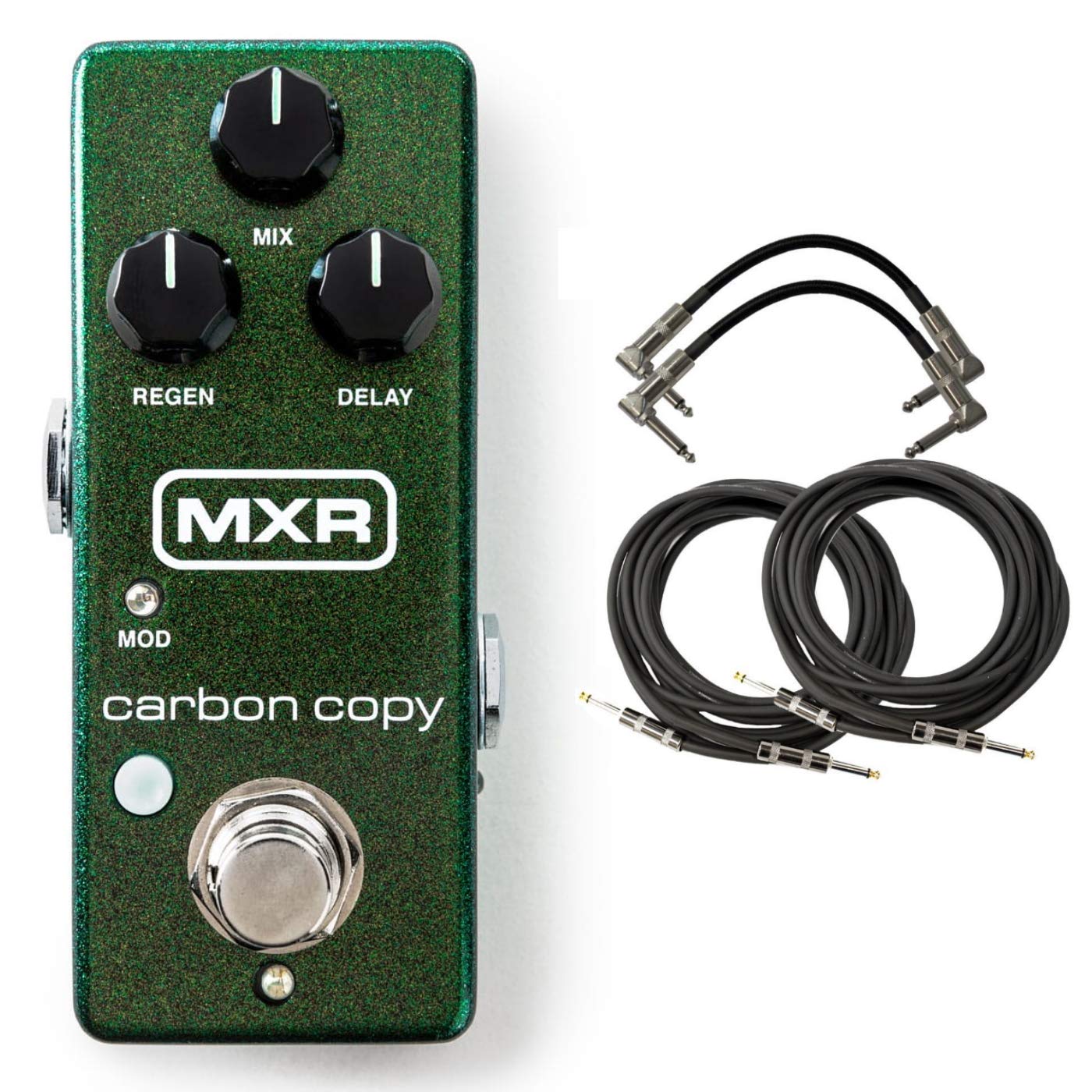 Amazon.com: MXR M299 Carbon Copy Mini Analog Delay Bundle with 2