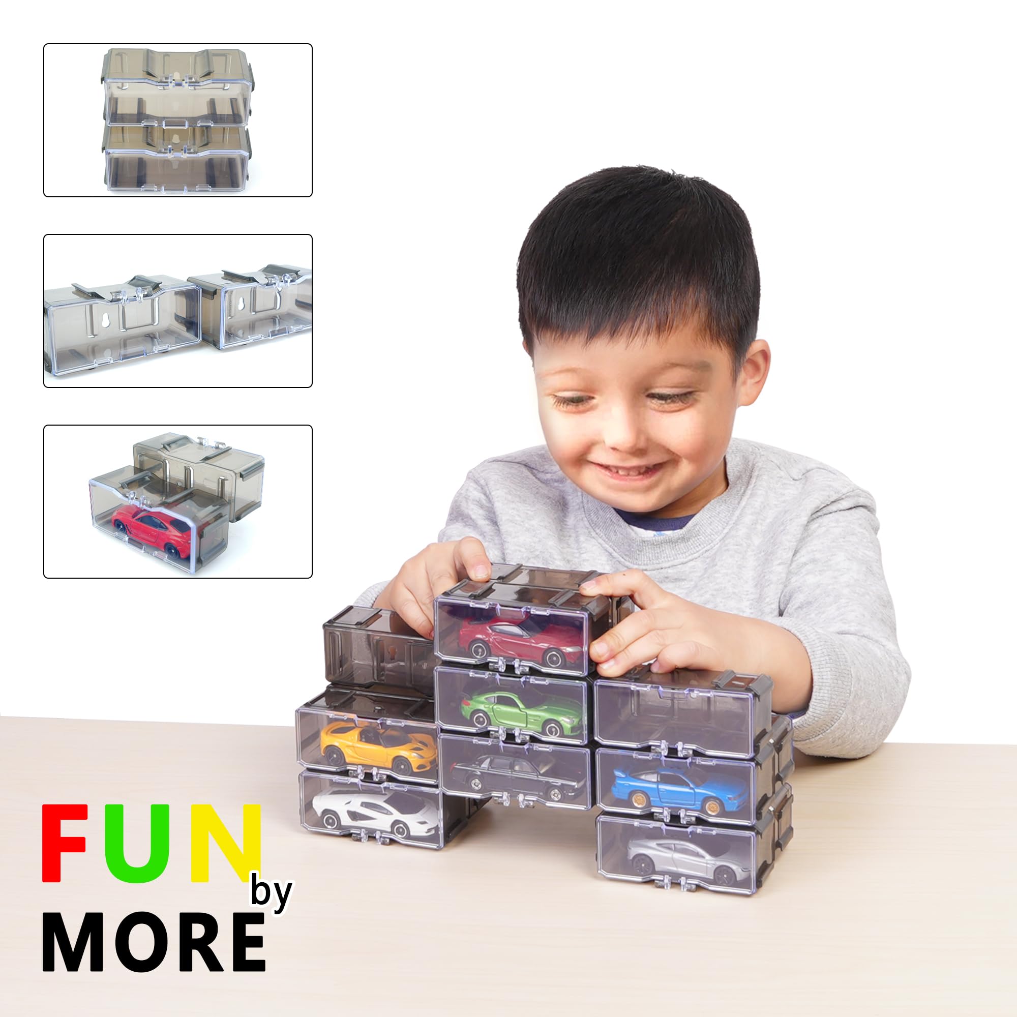 Amazon.co.jp: おもちゃオーガナイザー 収納ケース ホットウィールカー