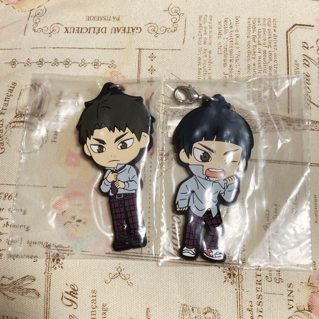 Amazon.co.jp: 牛島若利 五色工 ラバーストラップ きゅんキャラ 制服