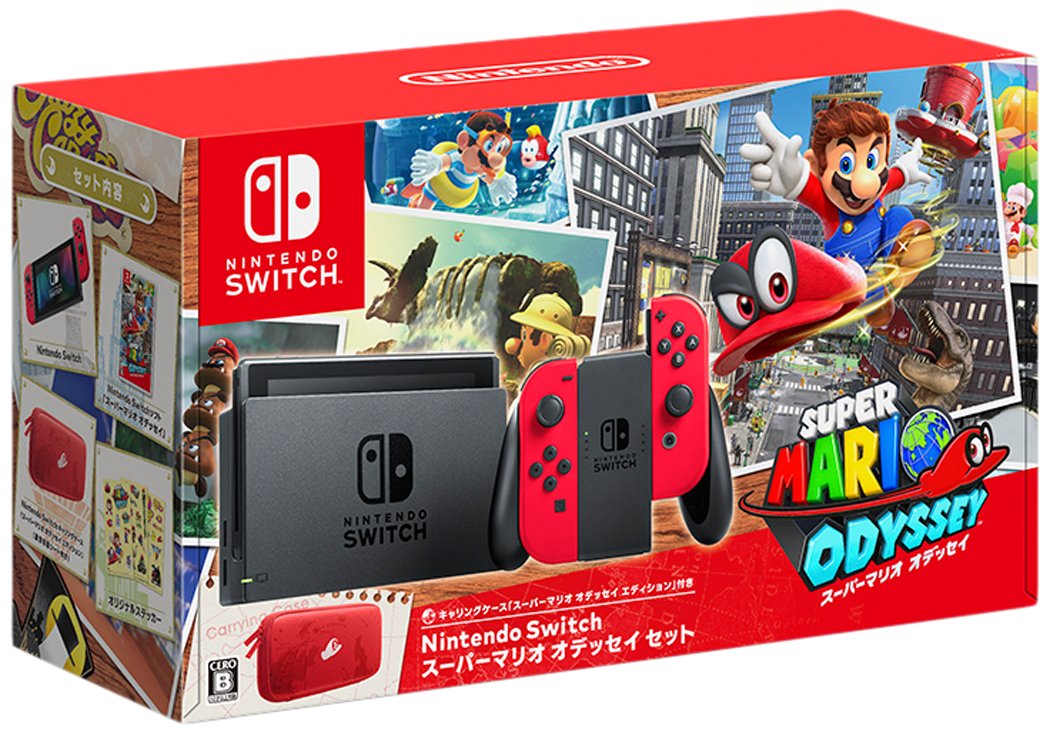 Amazon.co.jp: Nintendo Switch スーパーマリオ オデッセイセット : ゲーム