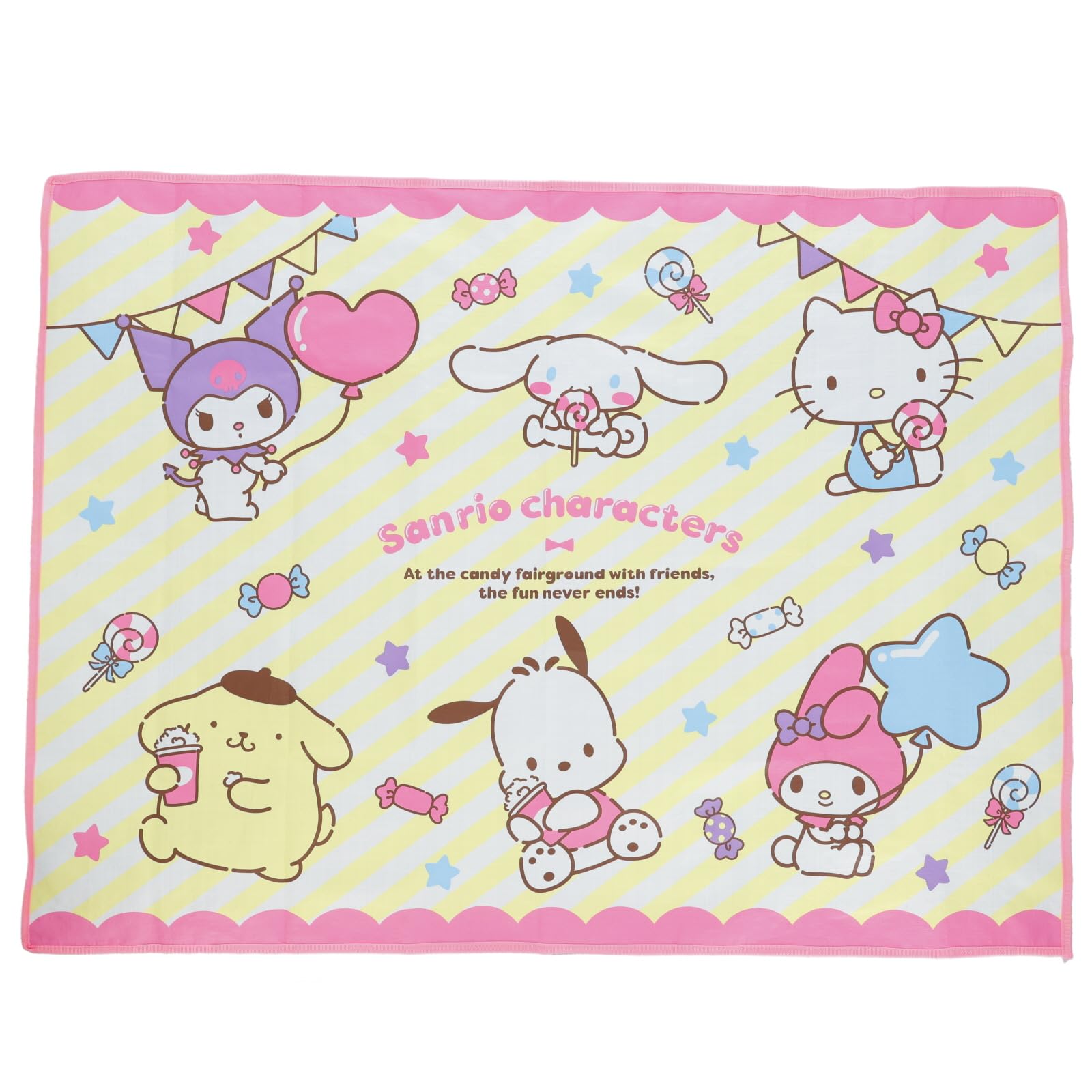 Amazon.co.jp: 丸眞 レジャーシート 中サイズ サンリオ キャラクターズ