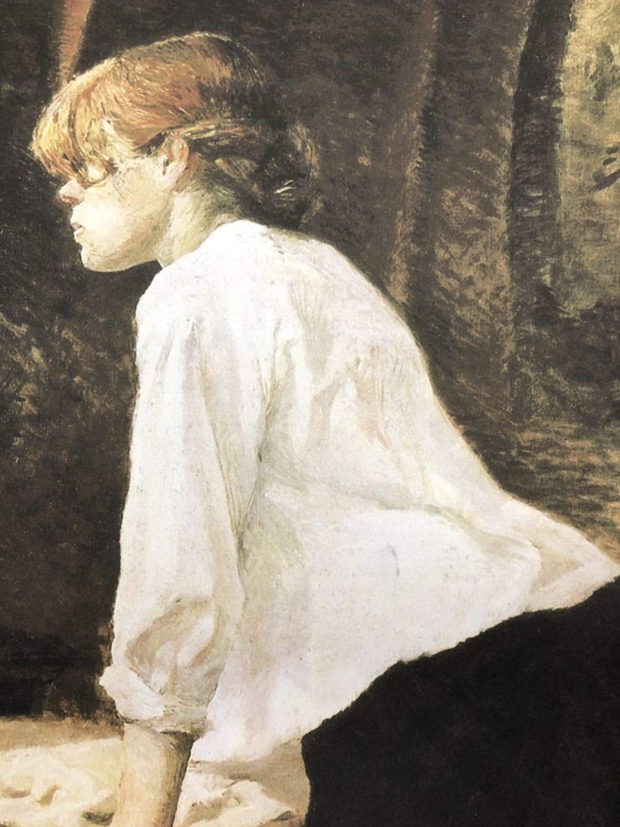 Amazon.co.jp: アンリ・ド・トゥールーズ＝ロートレック 洗濯女 A4