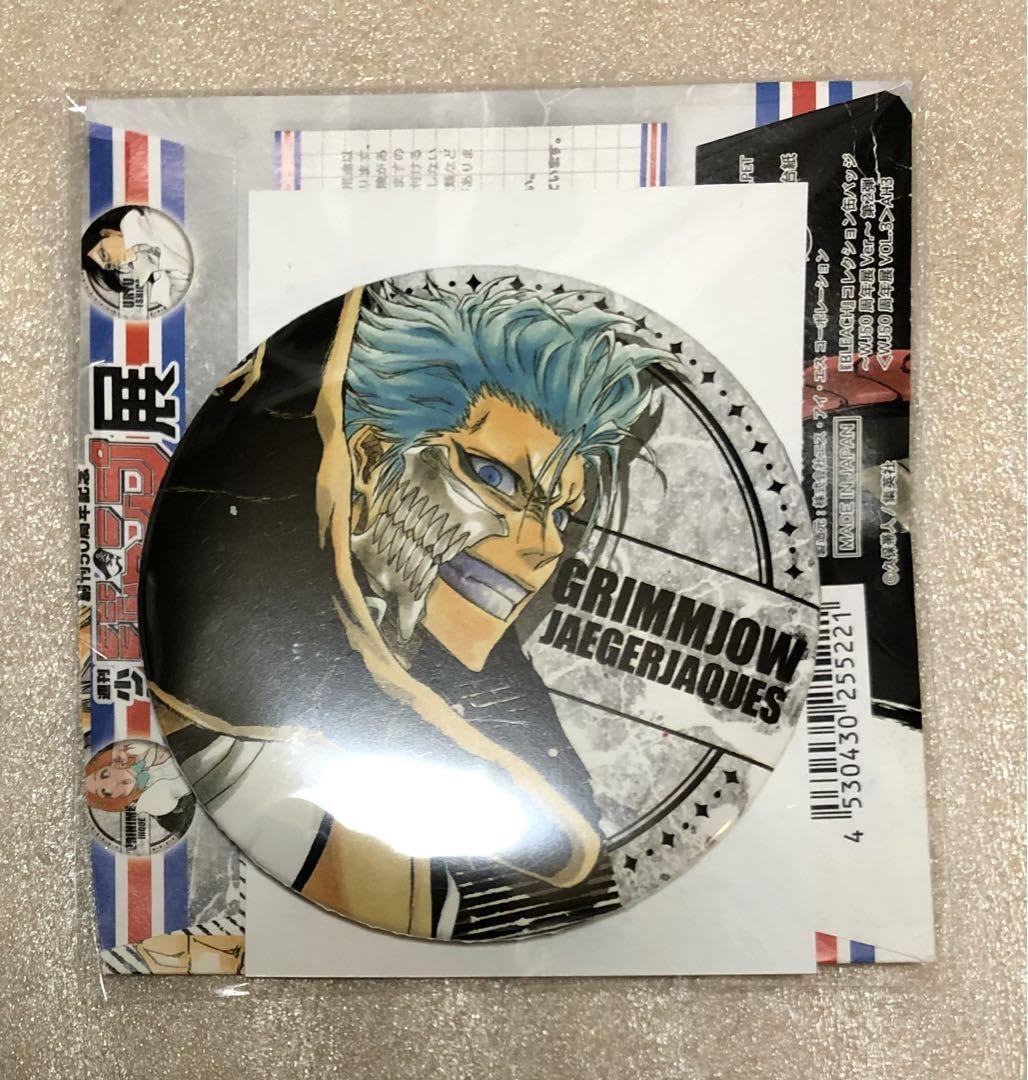 Amazon.co.jp: BLEACH 原作缶バッジ グリムジョー : おもちゃ