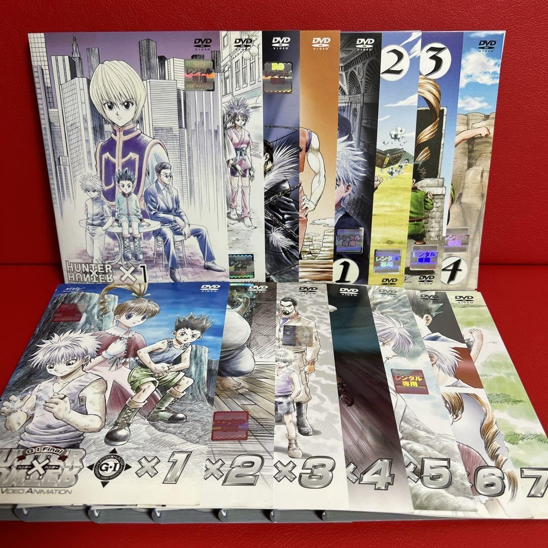 Amazon.co.jp: ハンターハンター 旧 OVA アニメ DVD 全巻セット 全15巻