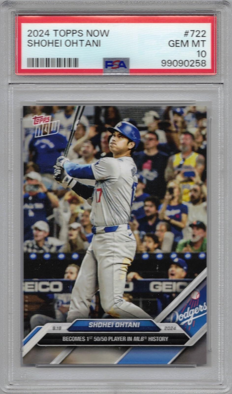 Amazon.com: 2024 Topps Now #722 Shohei Ohtani Baseball Card