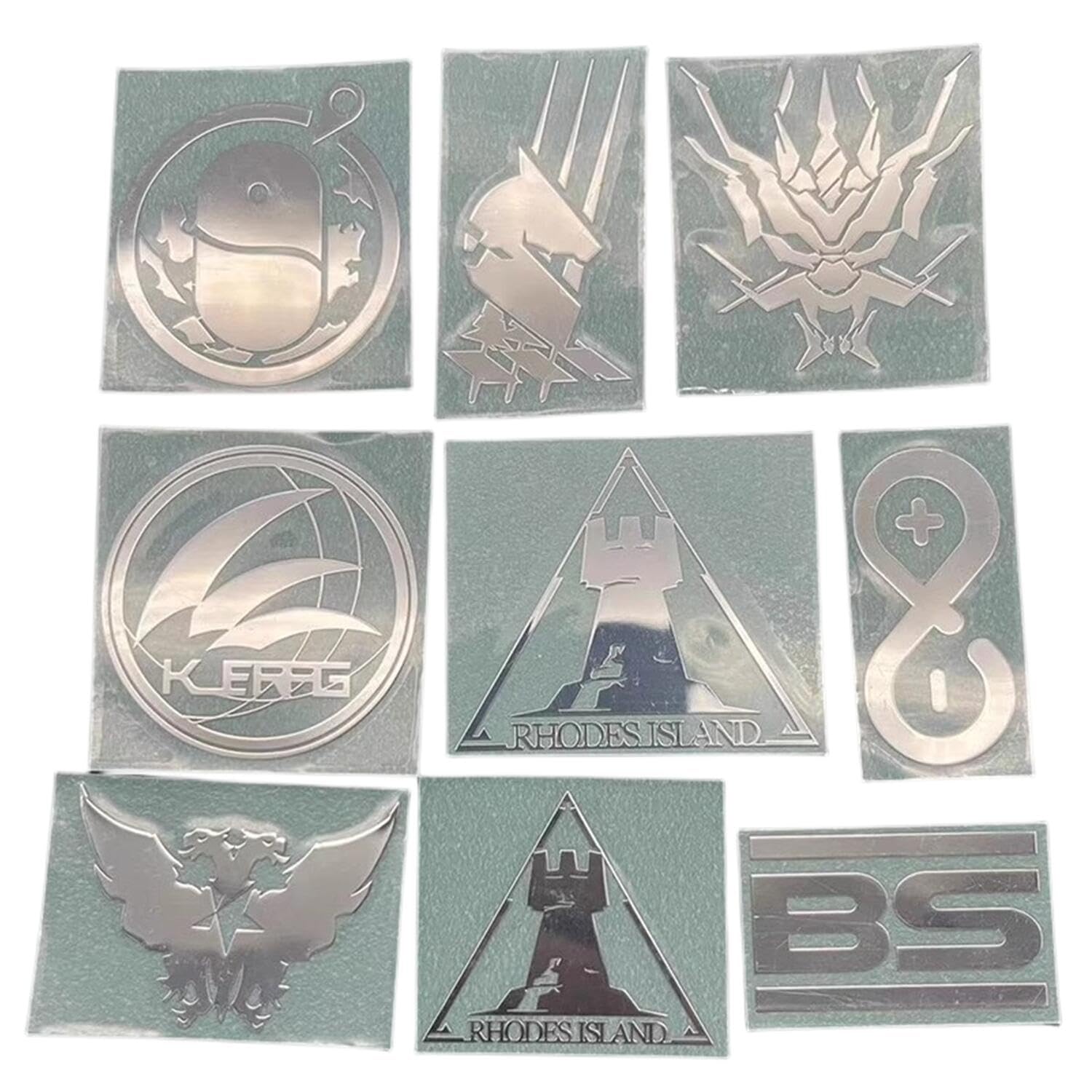 Amazon.co.jp: アークナイツ メタルステッカー シール Arknights 陣営