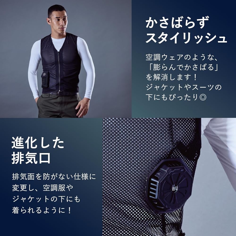 Amazon.co.jp: 村上被服 HOOH 2025年 ペルチェベストセット 八角形
