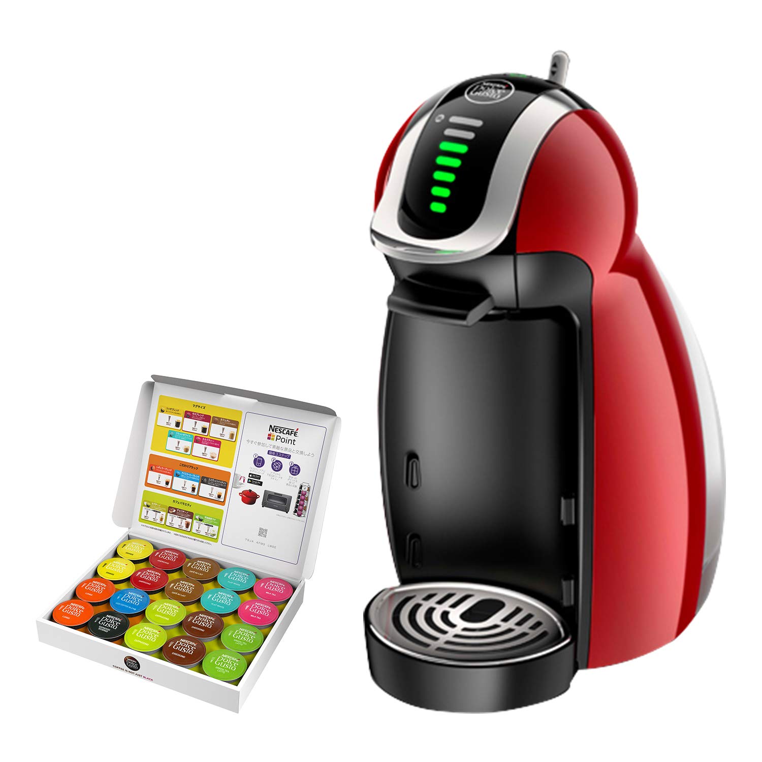 Amazon.co.jp: Nescafé Dolce Gusto Genio 2 Premium Wine Red MD9771