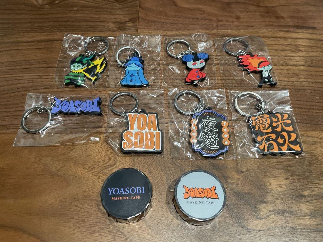 Amazon.co.jp: YOASOBI 電光石火 ガチャガチャ 全10種 コンプリート