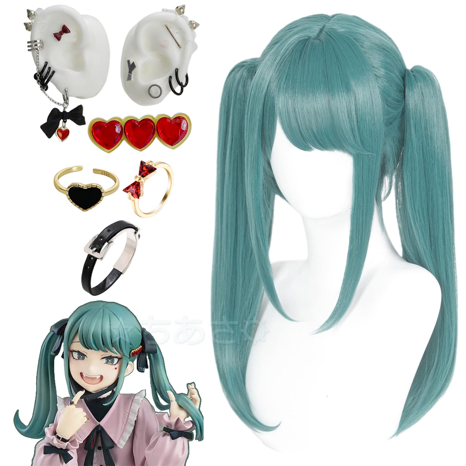 Amazon.co.jp: CHIASA ヴァンパイア 初音ミク コスプレ 衣装 ウィッグ