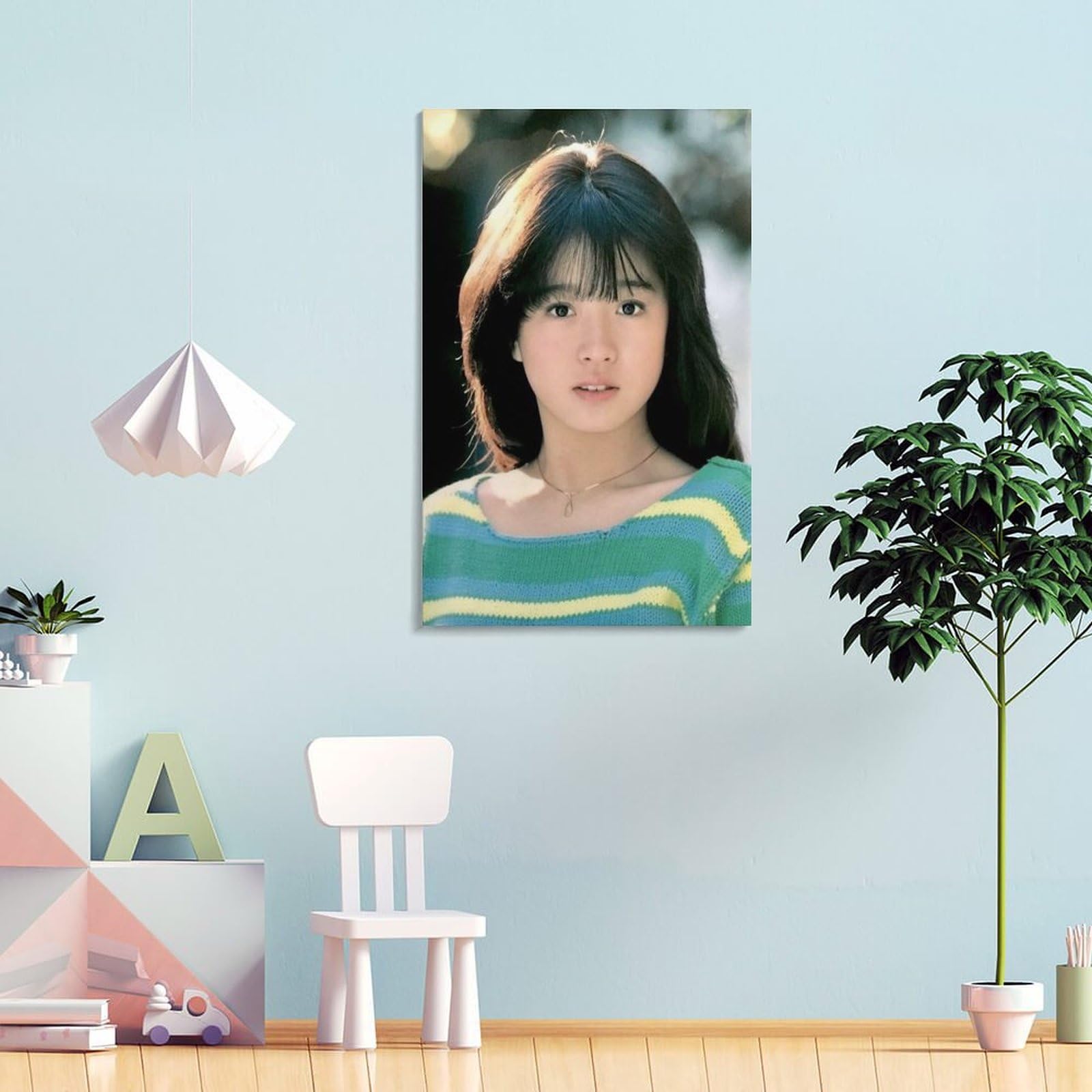 Amazon.co.jp: 中森 明菜 なかもり あきな 若いころ 超クリア ポスター