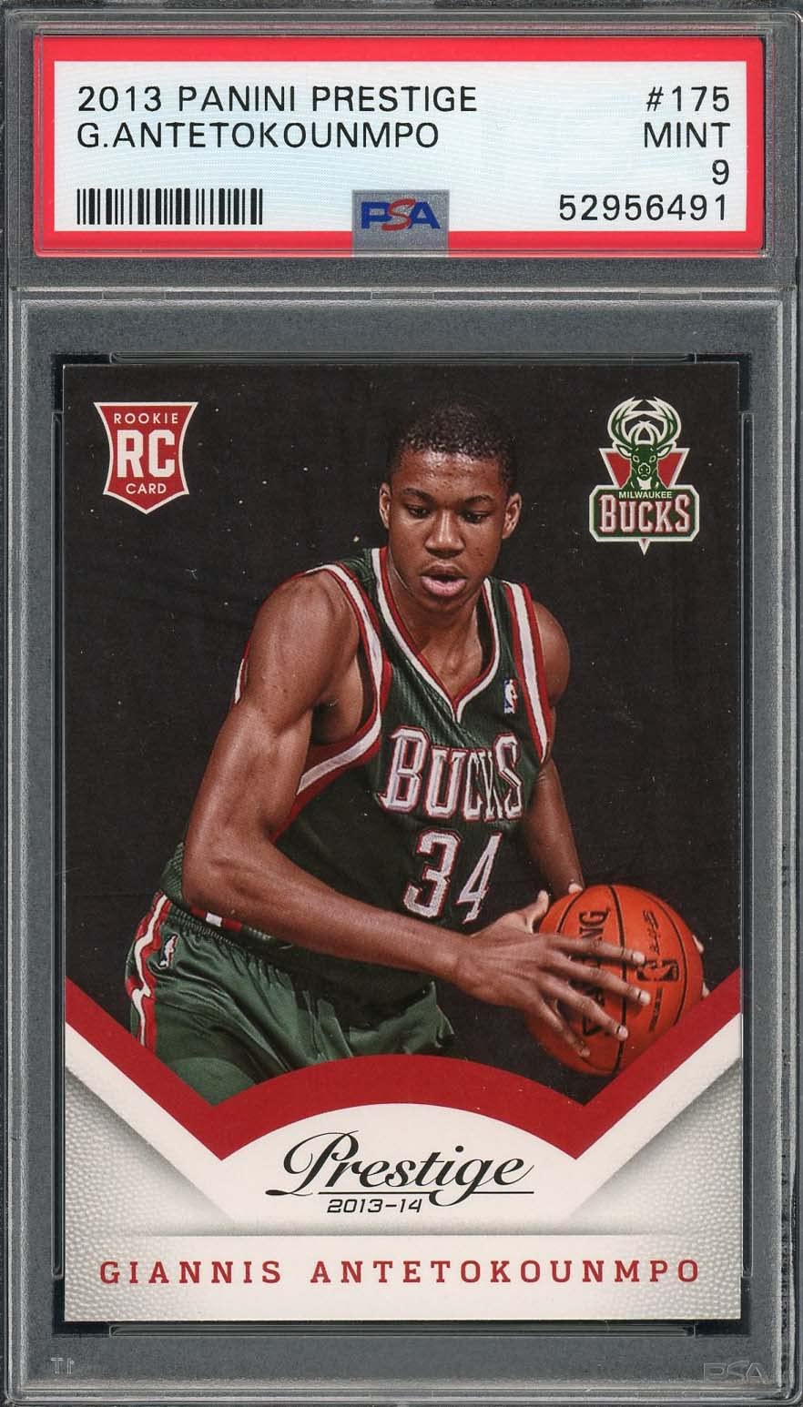 Amazon.com: Giannis Antetokounmpo 2013 Panini Prestige Basketball
