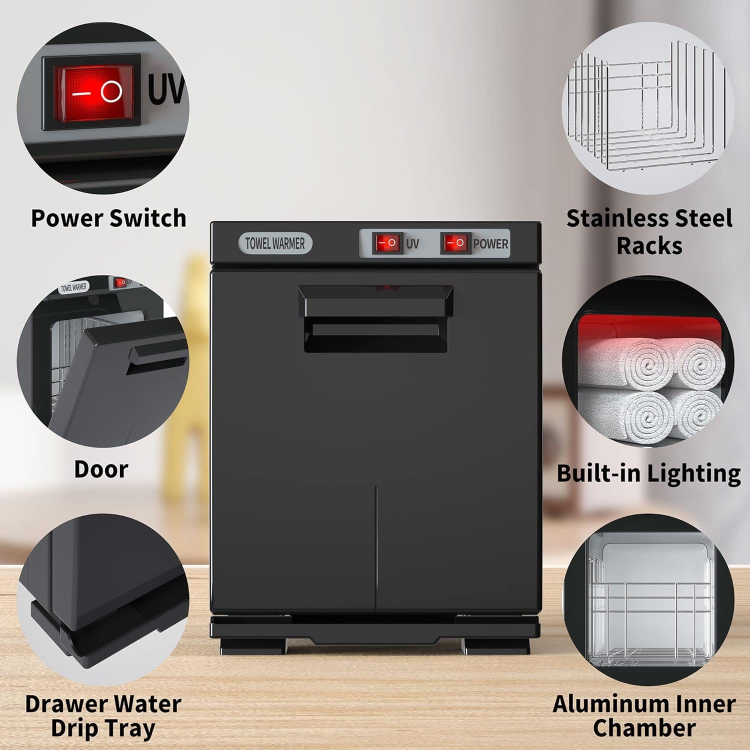 Amazon.co.jp: タオルウォーマー ホットタオルウォーマー スパ 5L ミニ