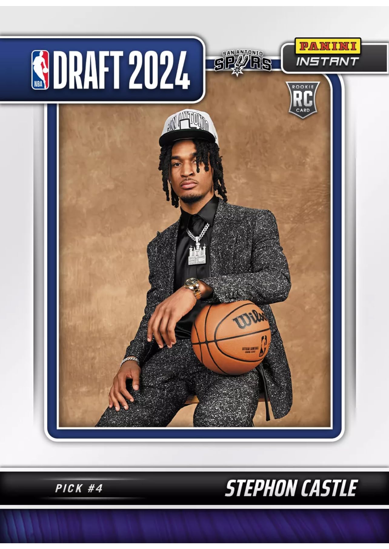 Amazon.com: 2024-25 Panini Instant Draft Night Stephon Castle #DN5