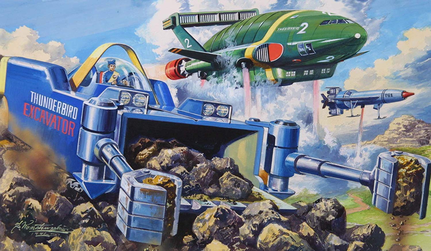 Amazon | 青島文化教材社 サンダーバード No.12 電動Xカー&パイロット