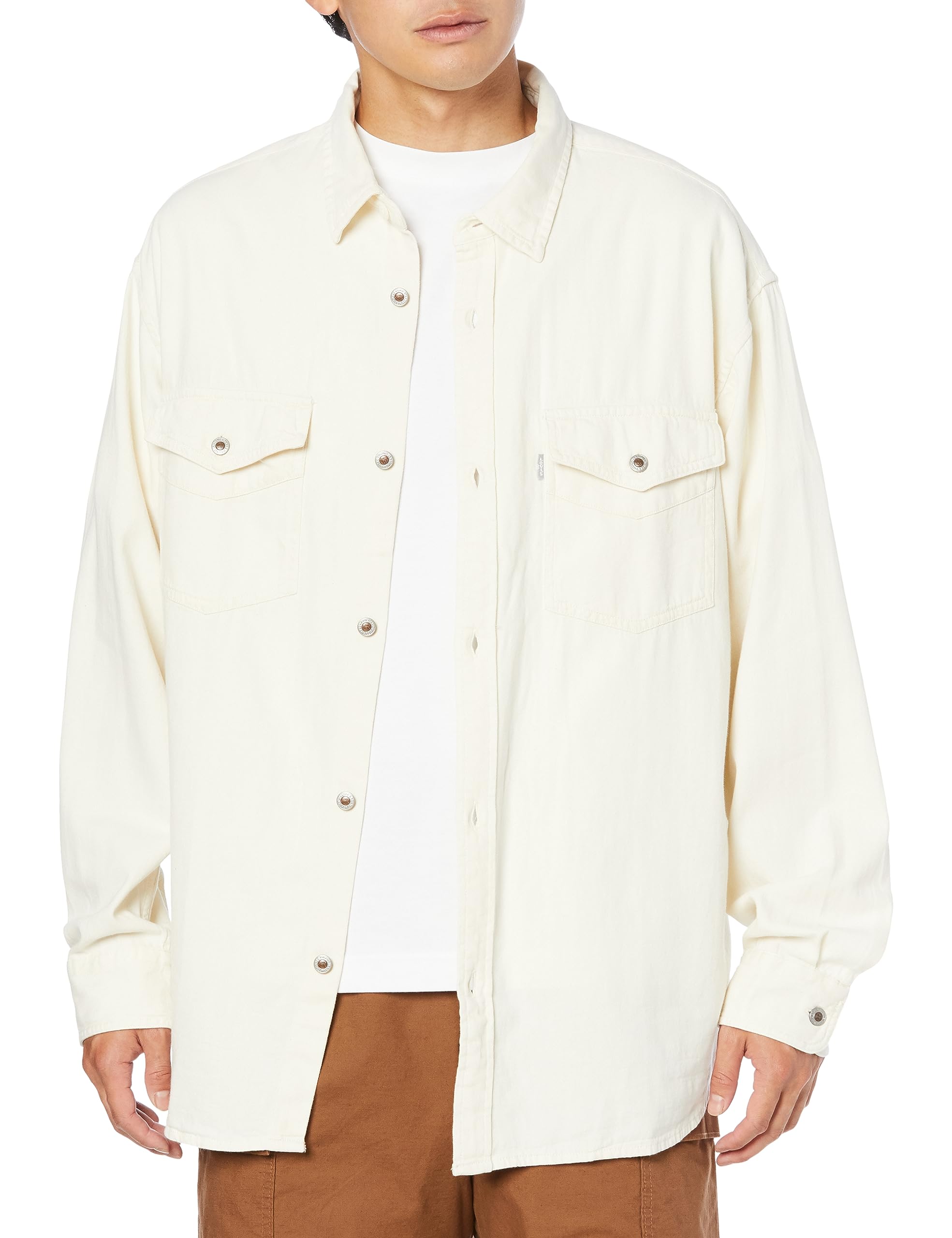 Amazon.co.jp: [リーバイス] デニムシャツ SILVERTAB(TM) シルバータブ