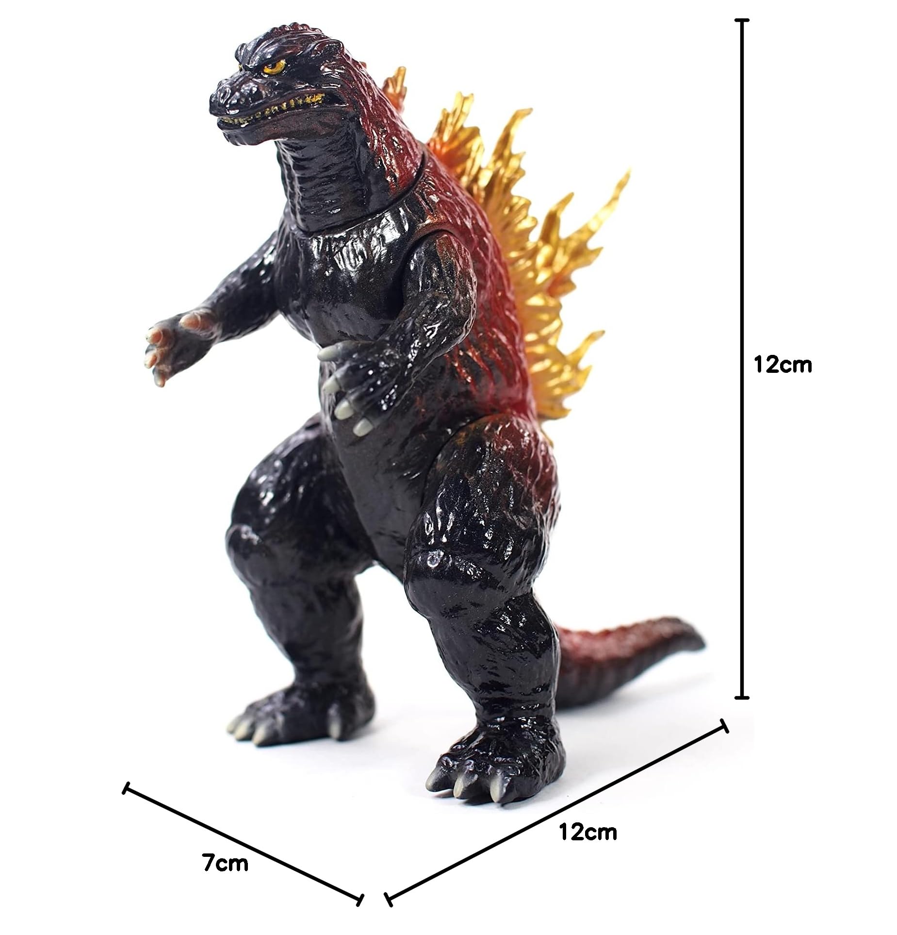 Amazon.co.jp: CCP ミドルサイズシリーズ 第4弾 ゴジラ[1999] 熱線放射