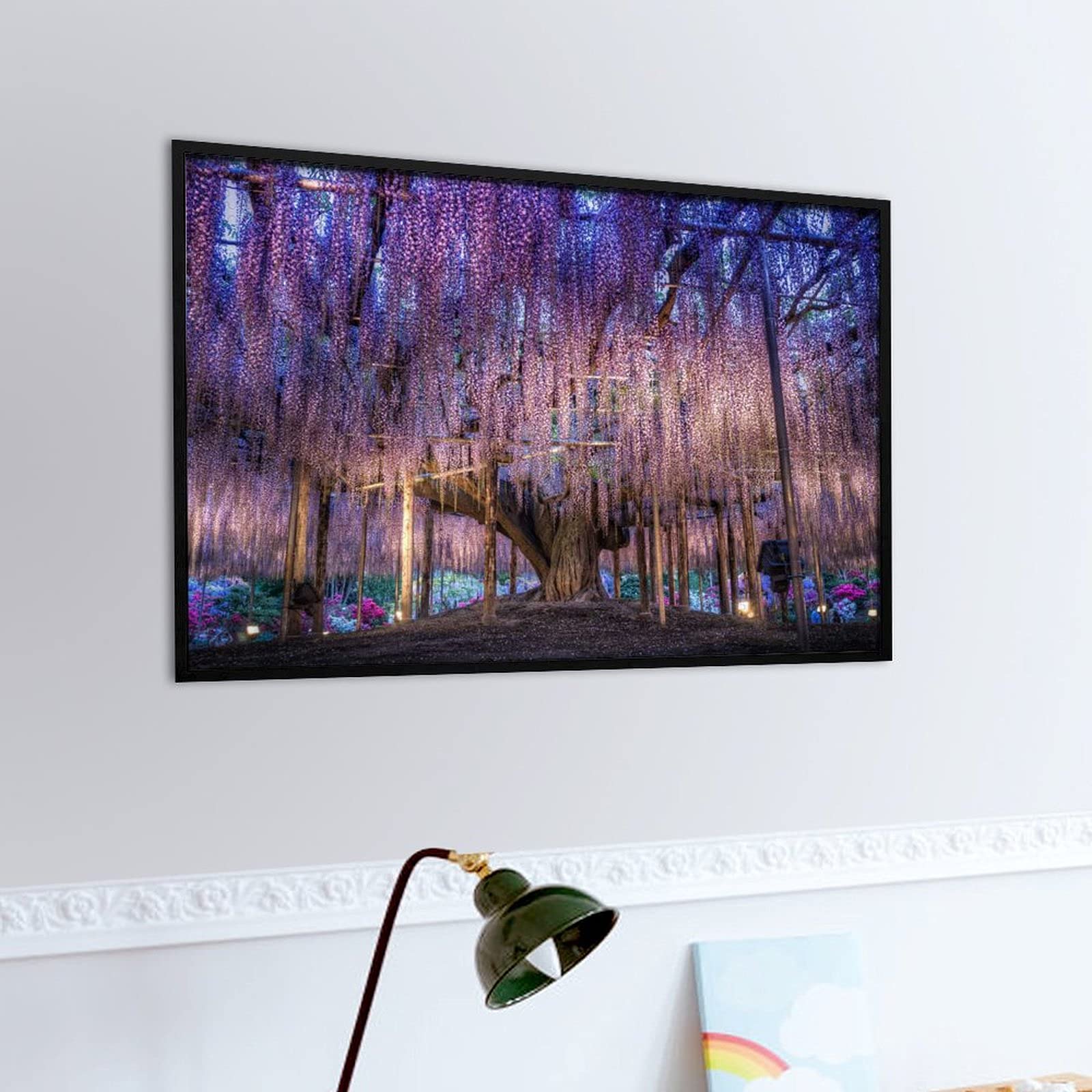 Amazon.co.jp: Braksent 500ピース 1000ピース ジグソーパズル 藤の花