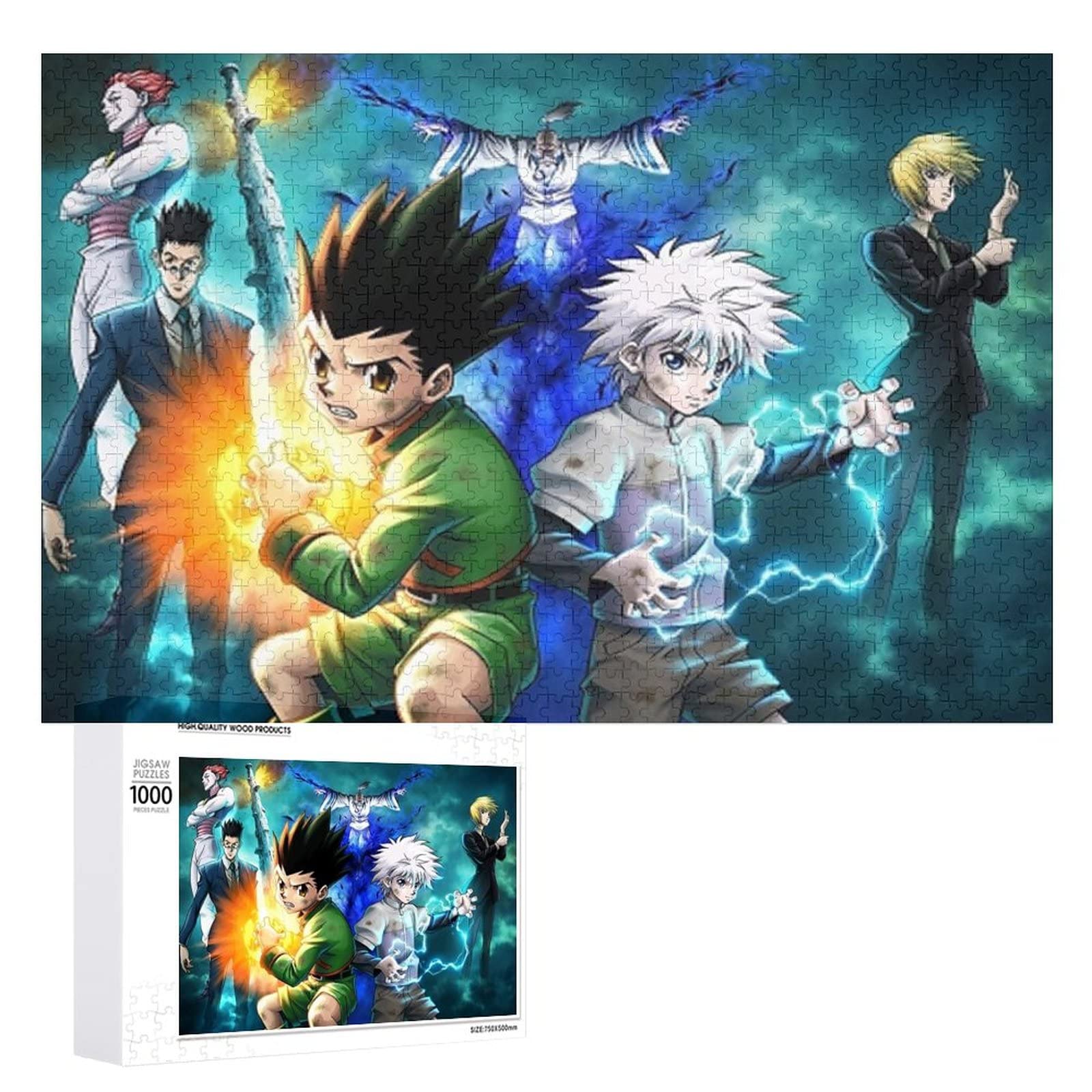 Amazon | ハンター×ハンター 木製 パズル 楽しいストレス解消 パズル