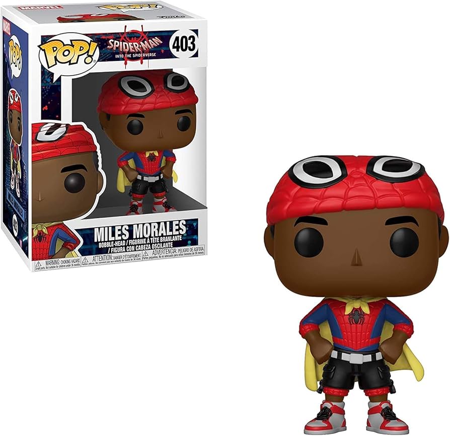 Amazon.com: Funko Pop Marvel: Animated Spider-Man Movie Mile