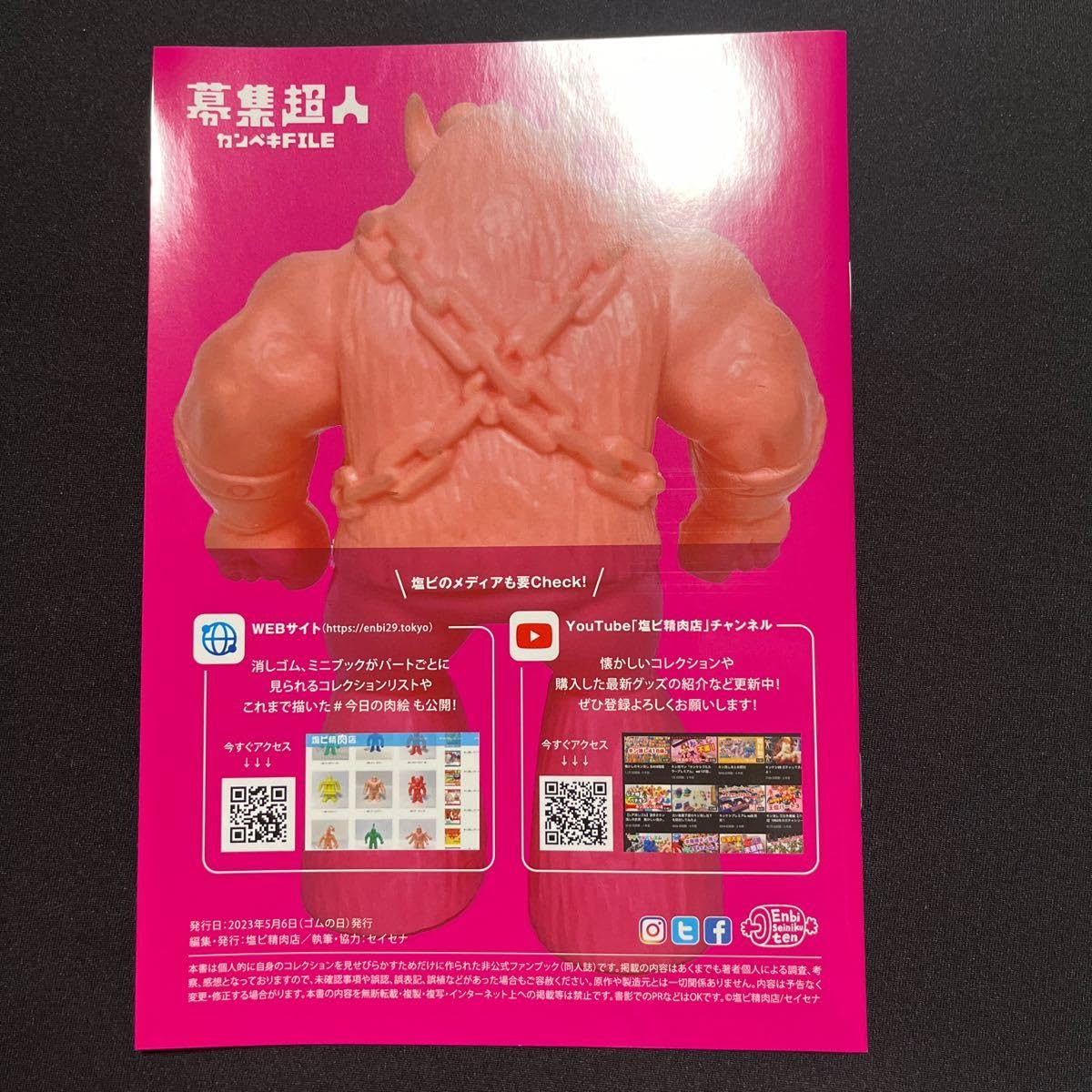 Amazon | キンケシ 資料本 あの肉の消しゴムFILEシリーズ PREMIUM 募集