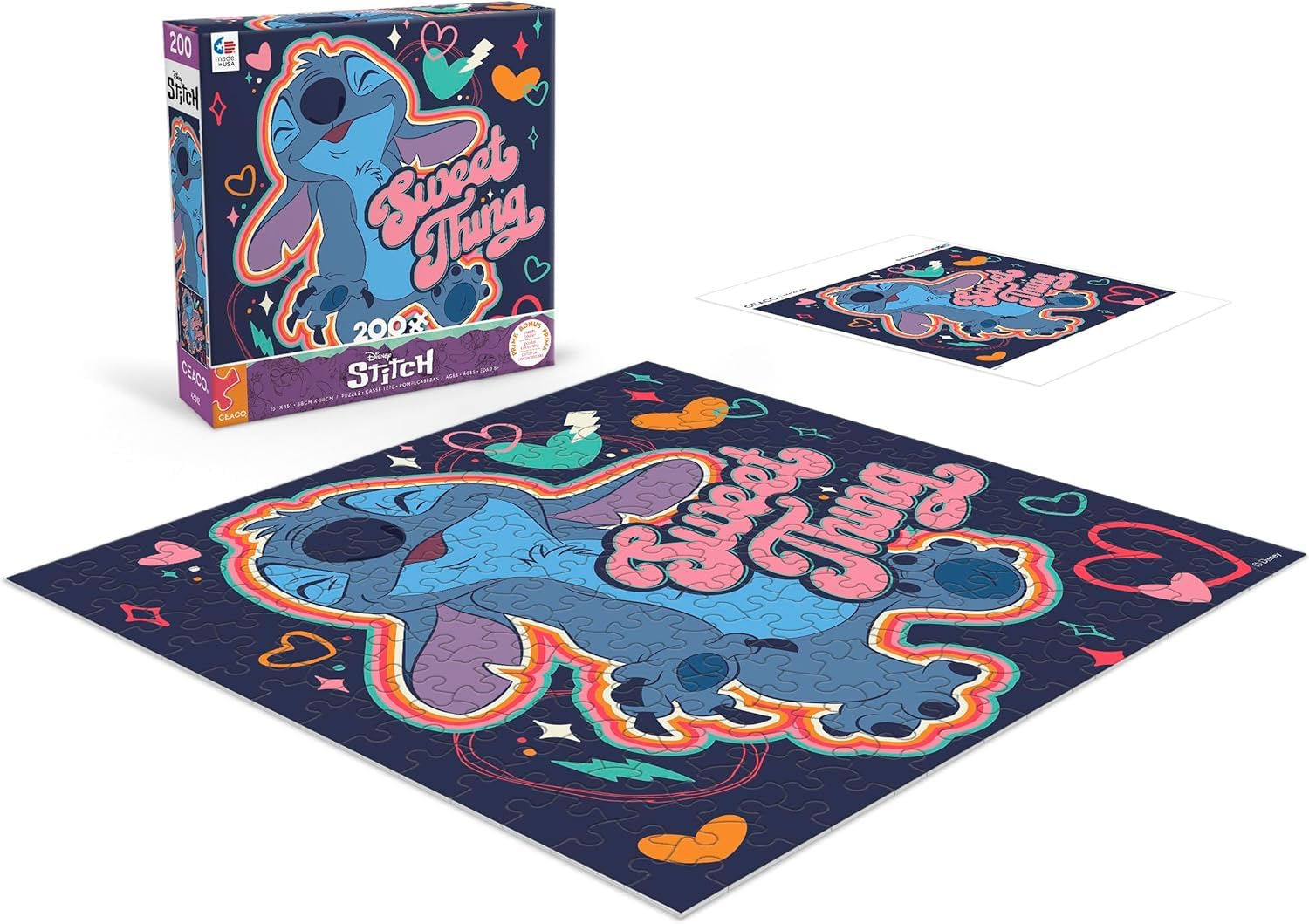 Amazon | Ceaco - ディズニー - スティッチ - Sweet Thing - 200ピース