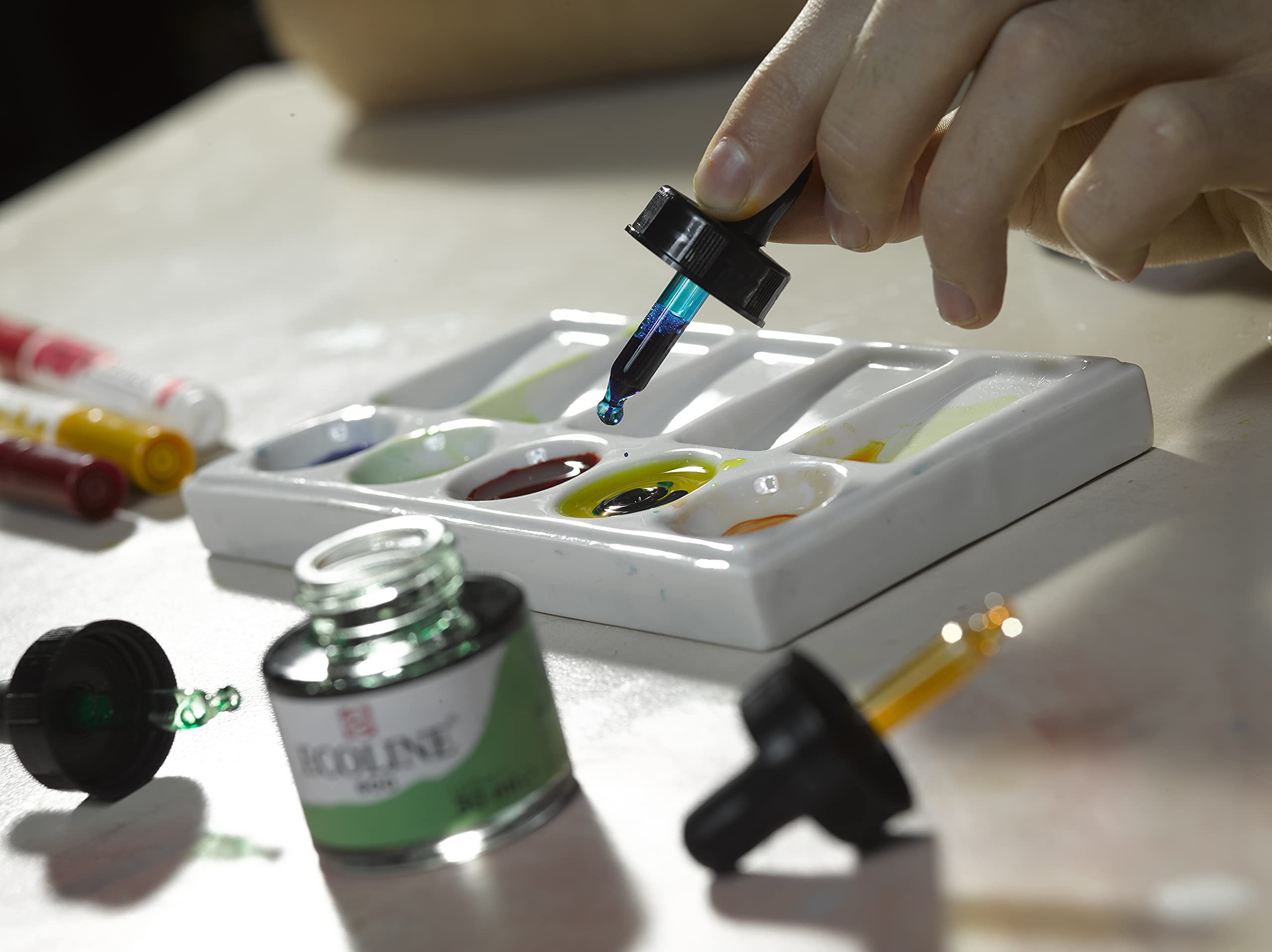 Amazon | Royal Talens ターレンス エコラインカラーインク 30ml 3本組